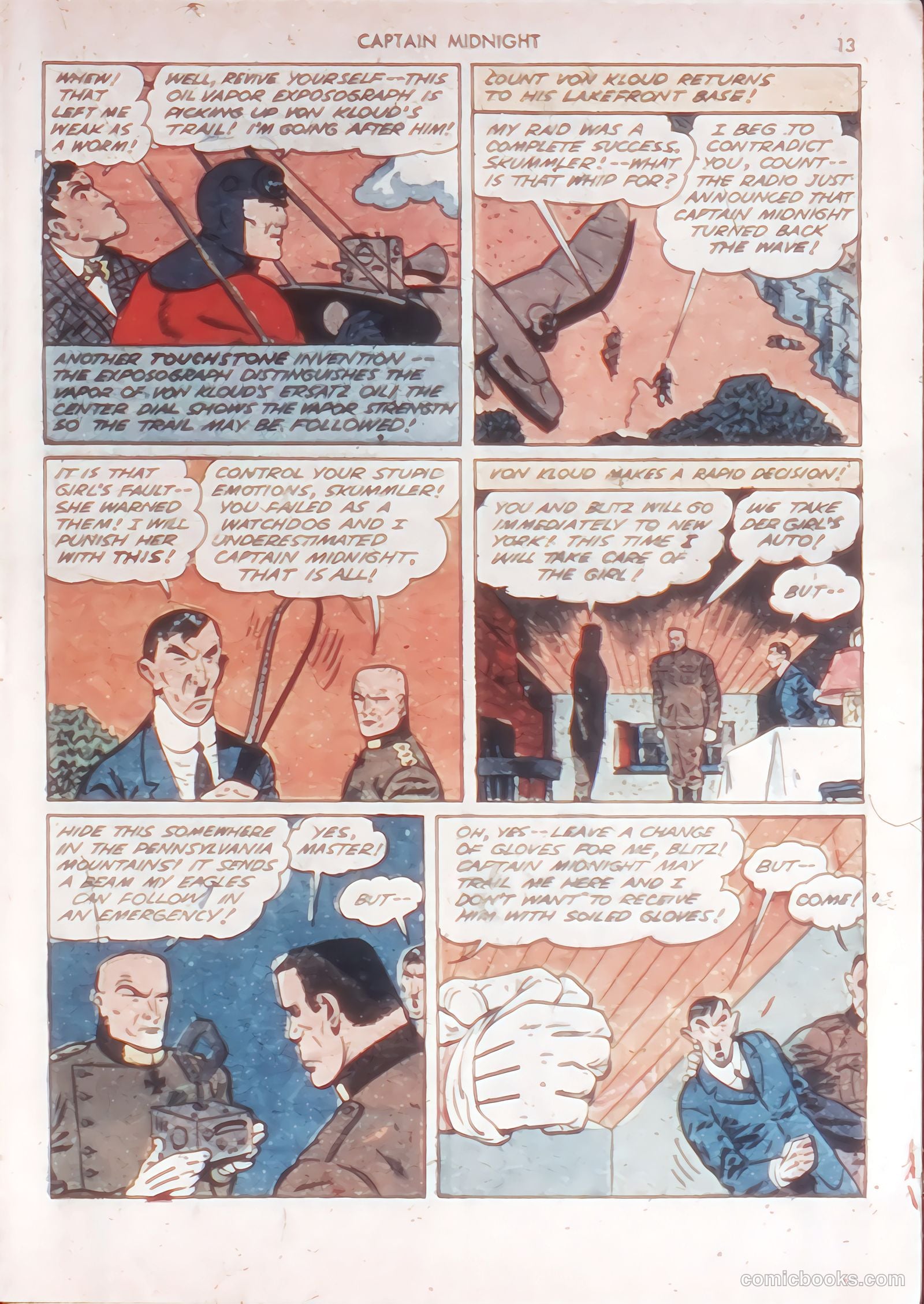 Captain Midnight #14 (1943) — page 12 of 66