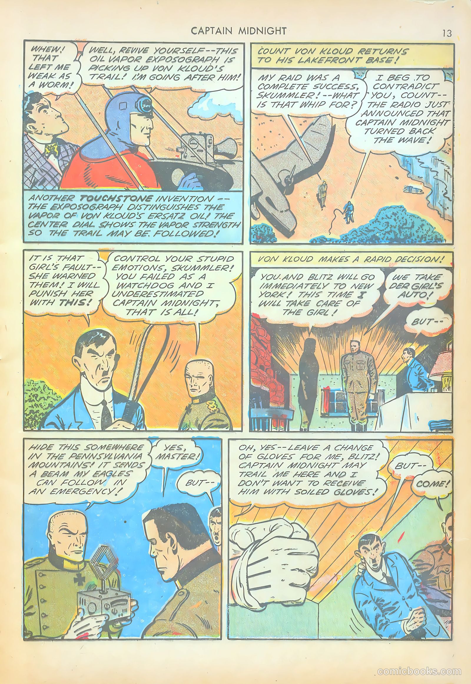 Captain Midnight #14 (1943) — page 13 of 66