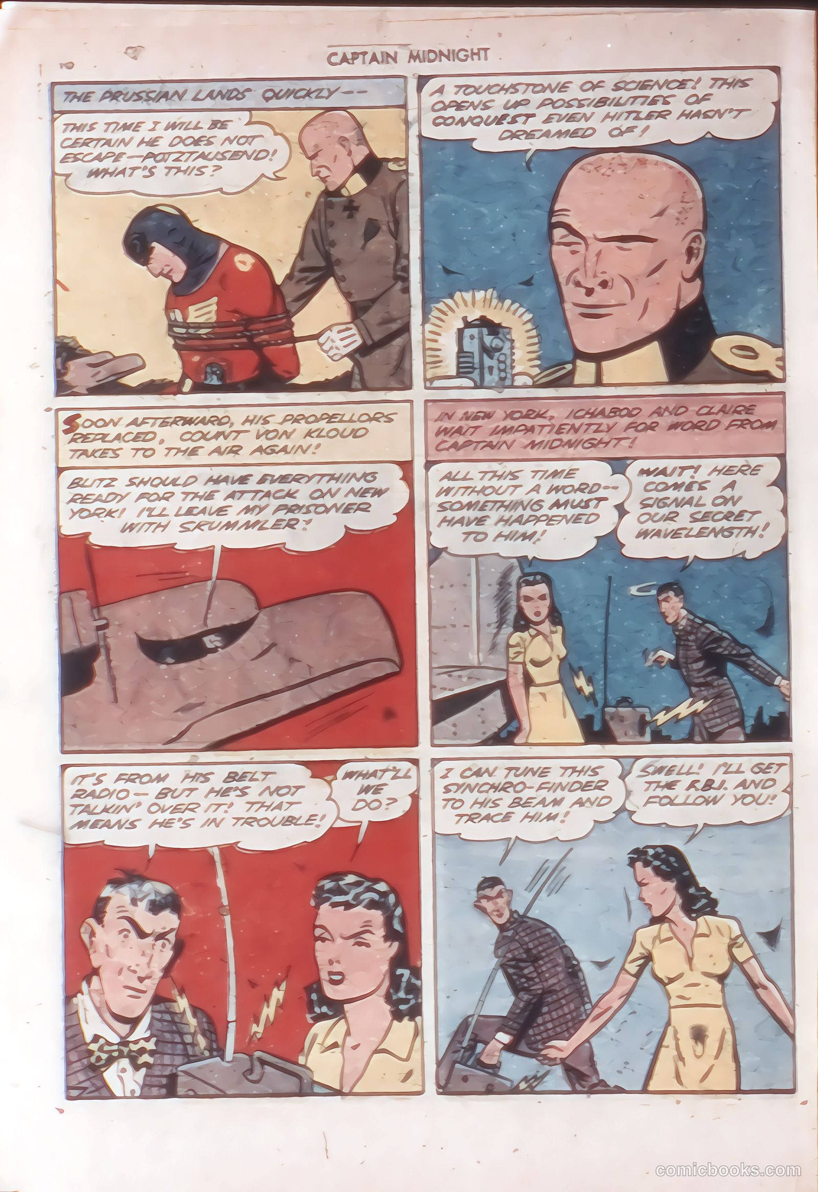 Captain Midnight #14 (1943) — page 15 of 66