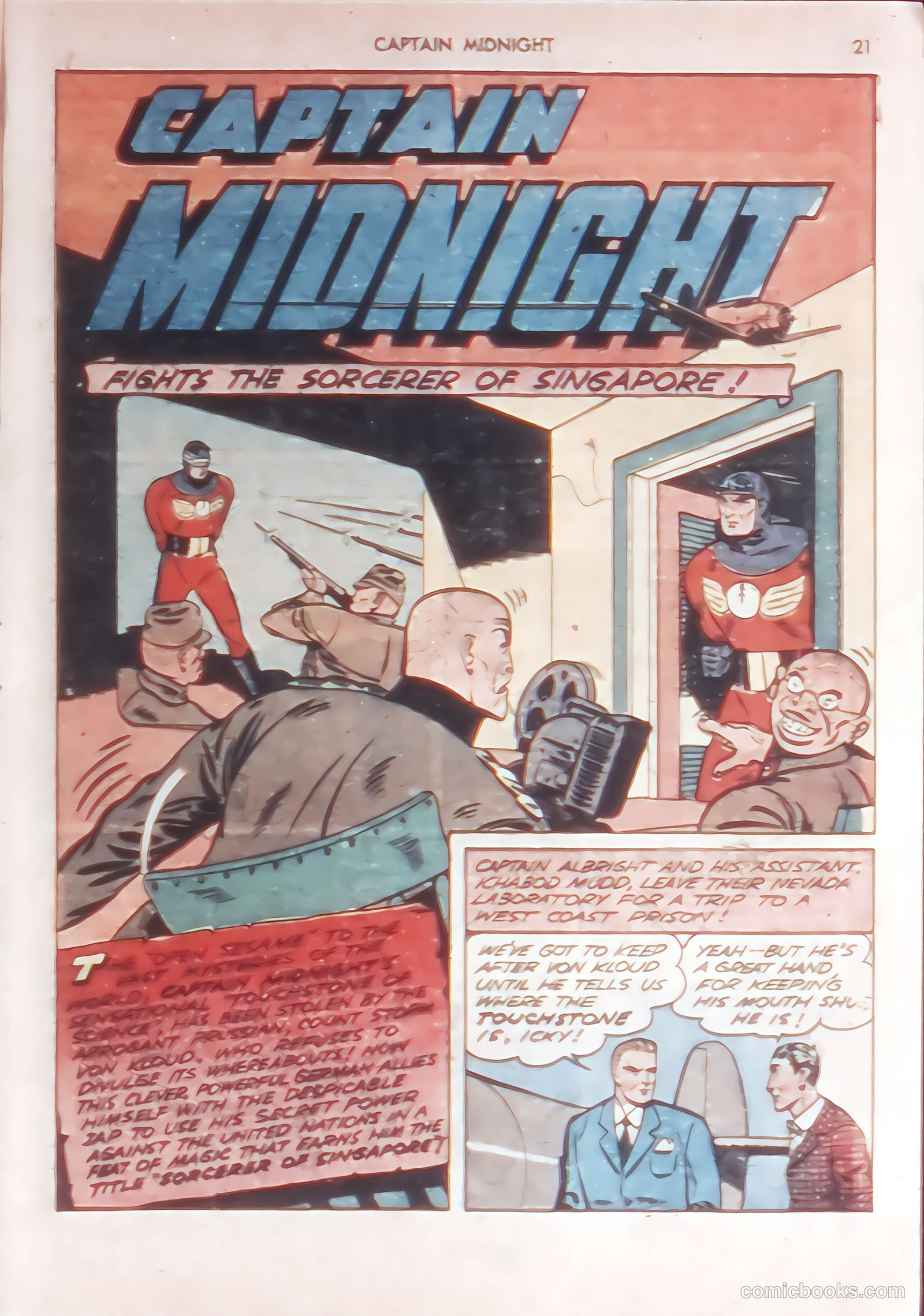 Captain Midnight #14 (1943) — page 20 of 66