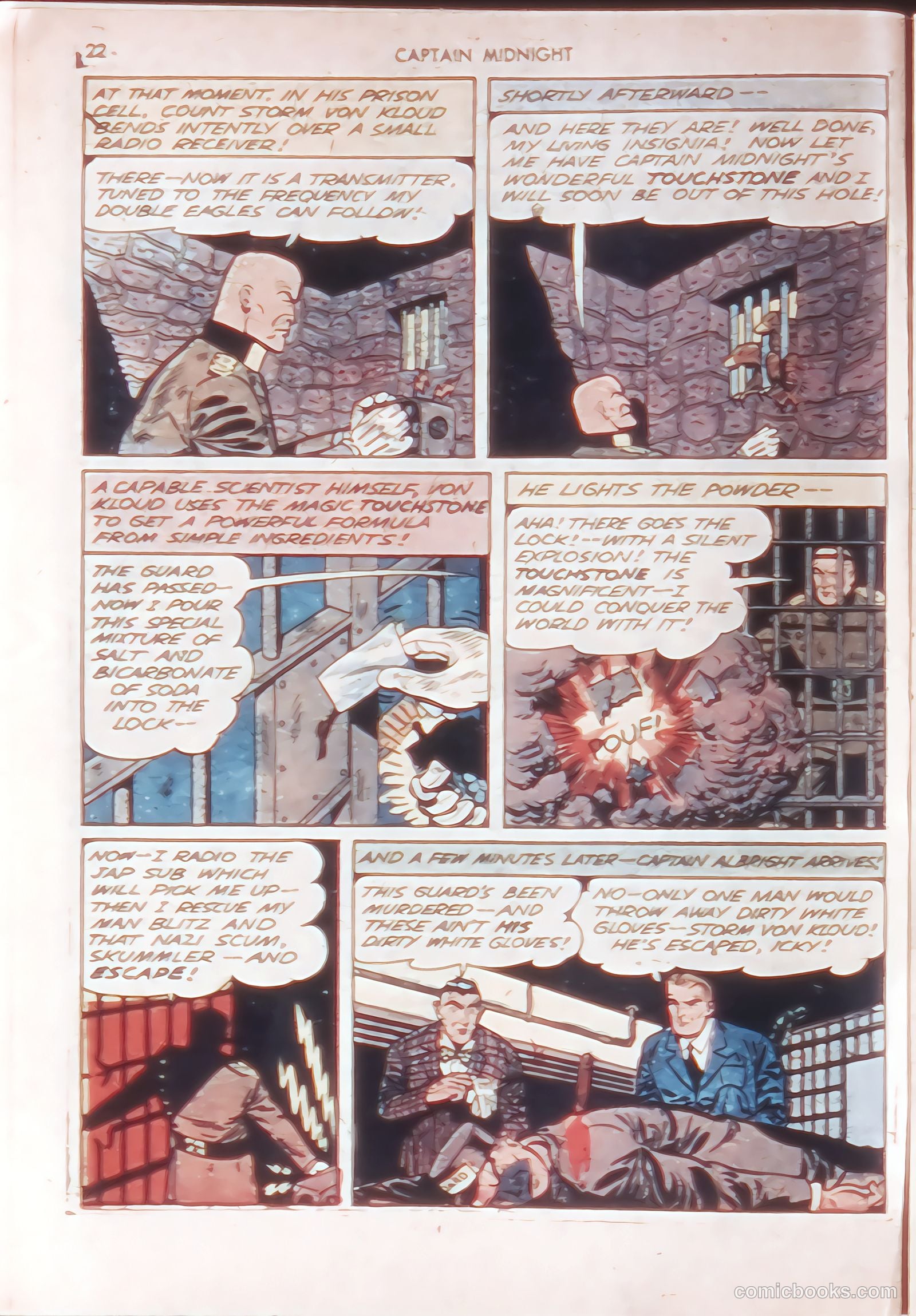 Captain Midnight #14 (1943) — page 21 of 66