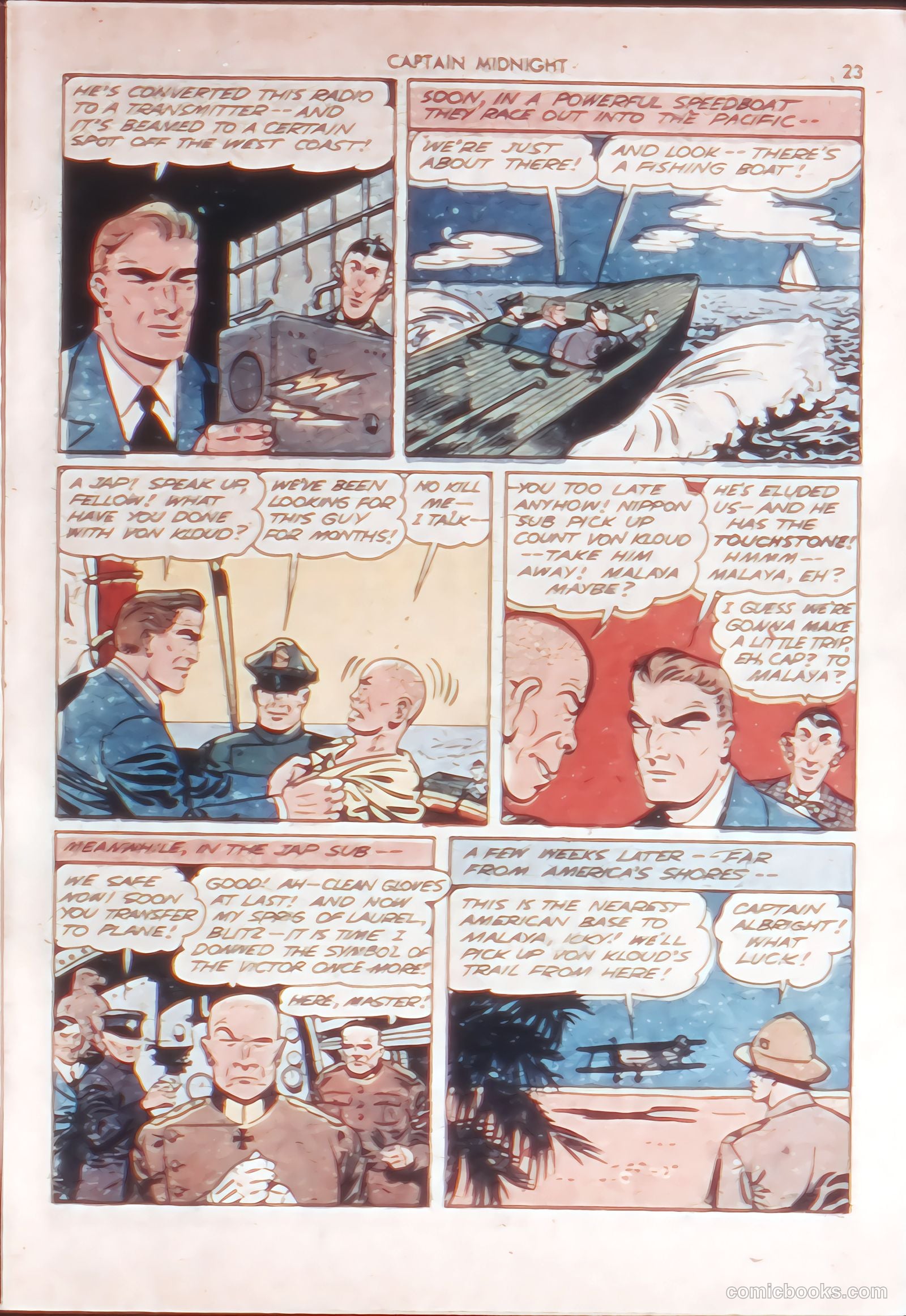 Captain Midnight #14 (1943) — page 22 of 66