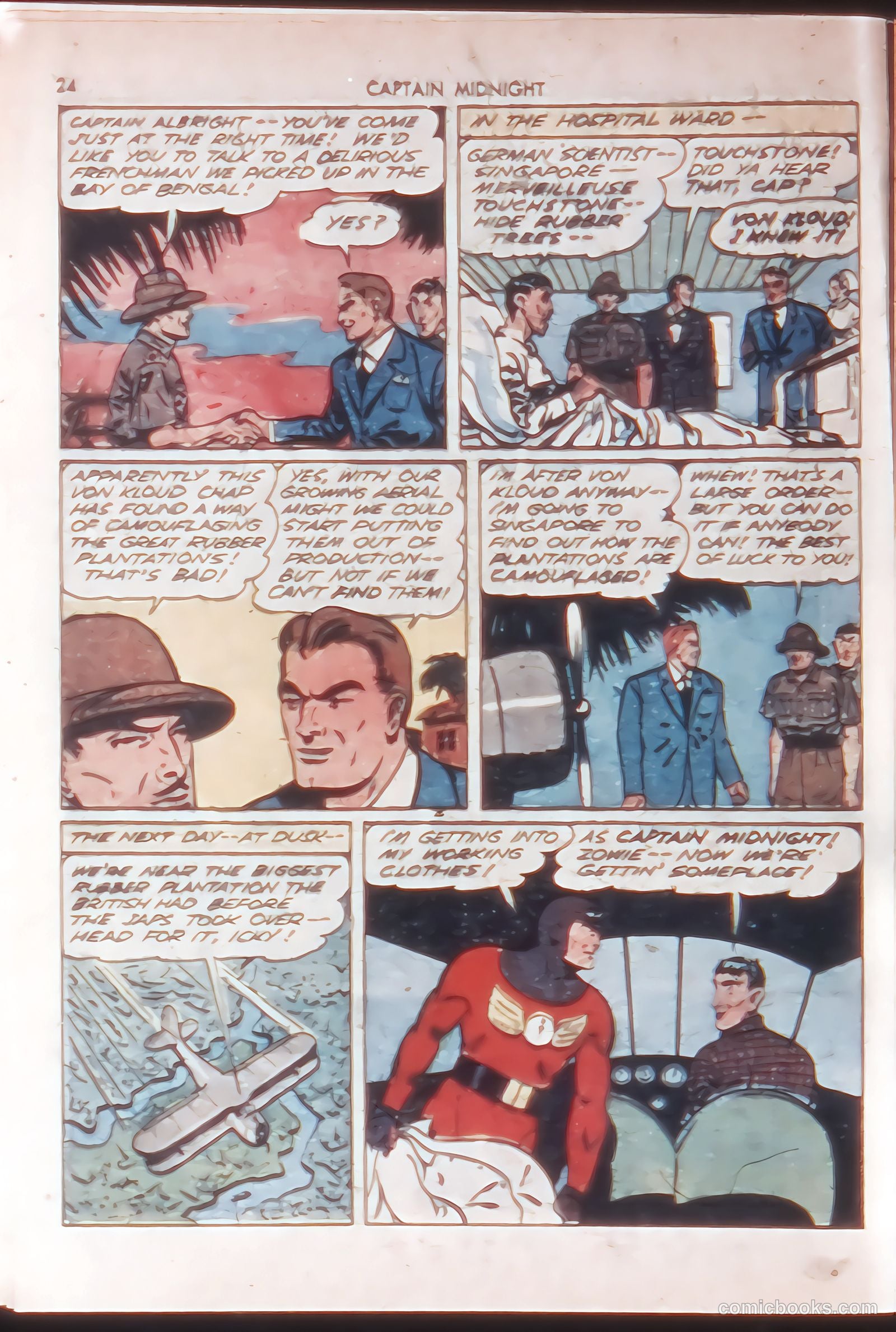 Captain Midnight #14 (1943) — page 23 of 66