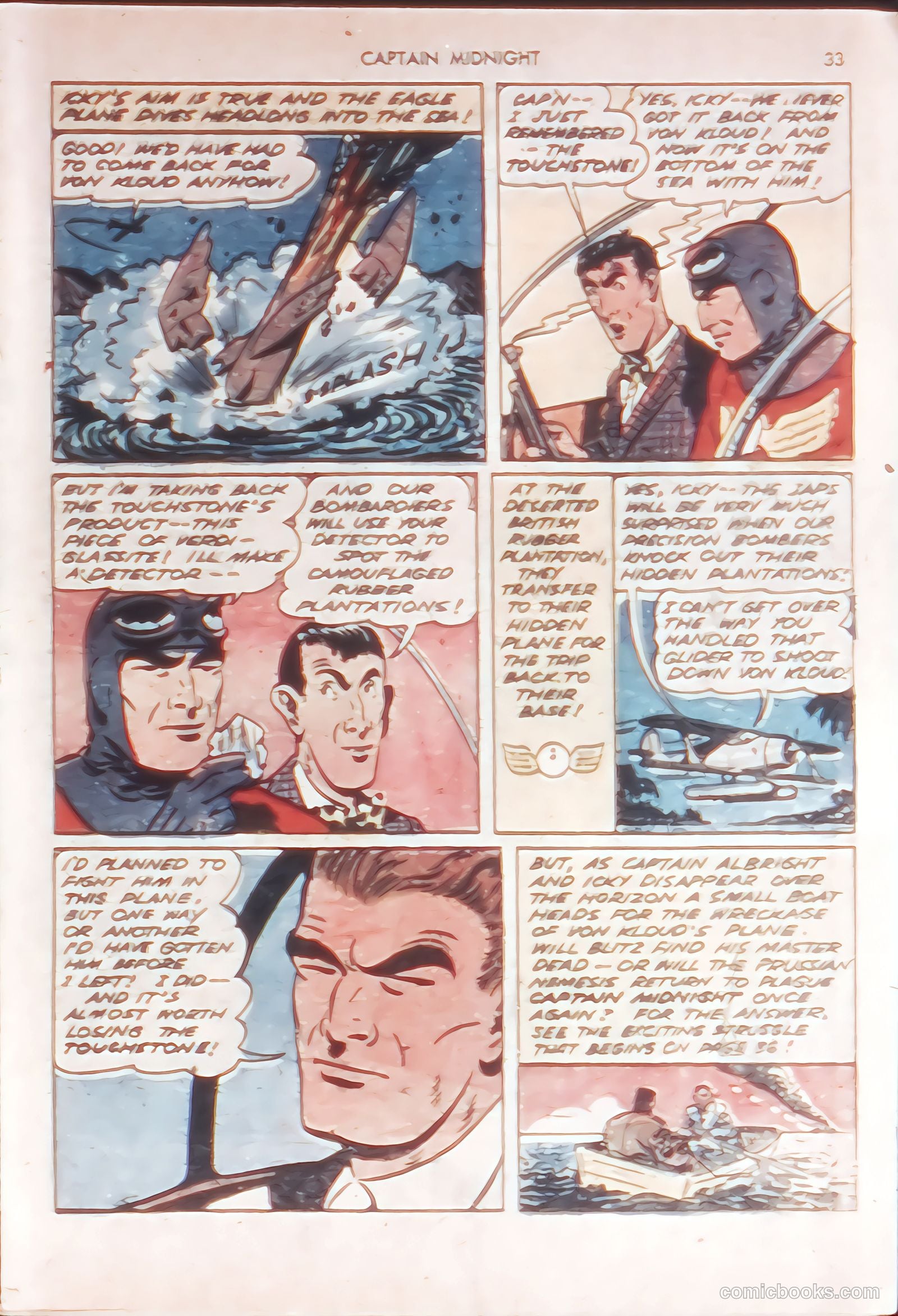 Captain Midnight #14 (1943) — page 32 of 66