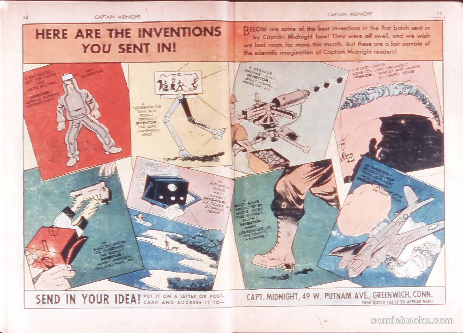 Captain Midnight #14 (1943) — page 33 of 66