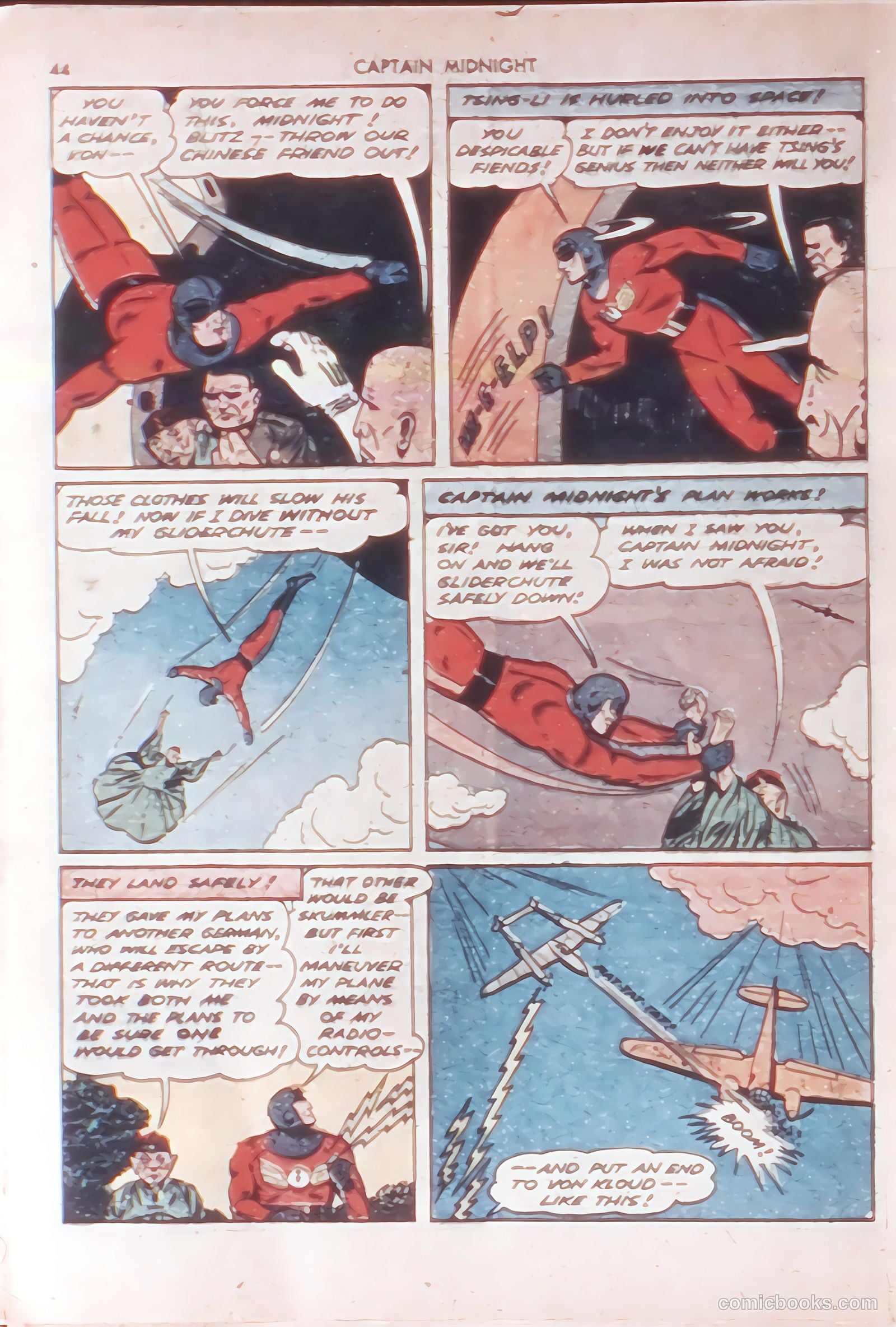 Captain Midnight #14 (1943) — page 42 of 66