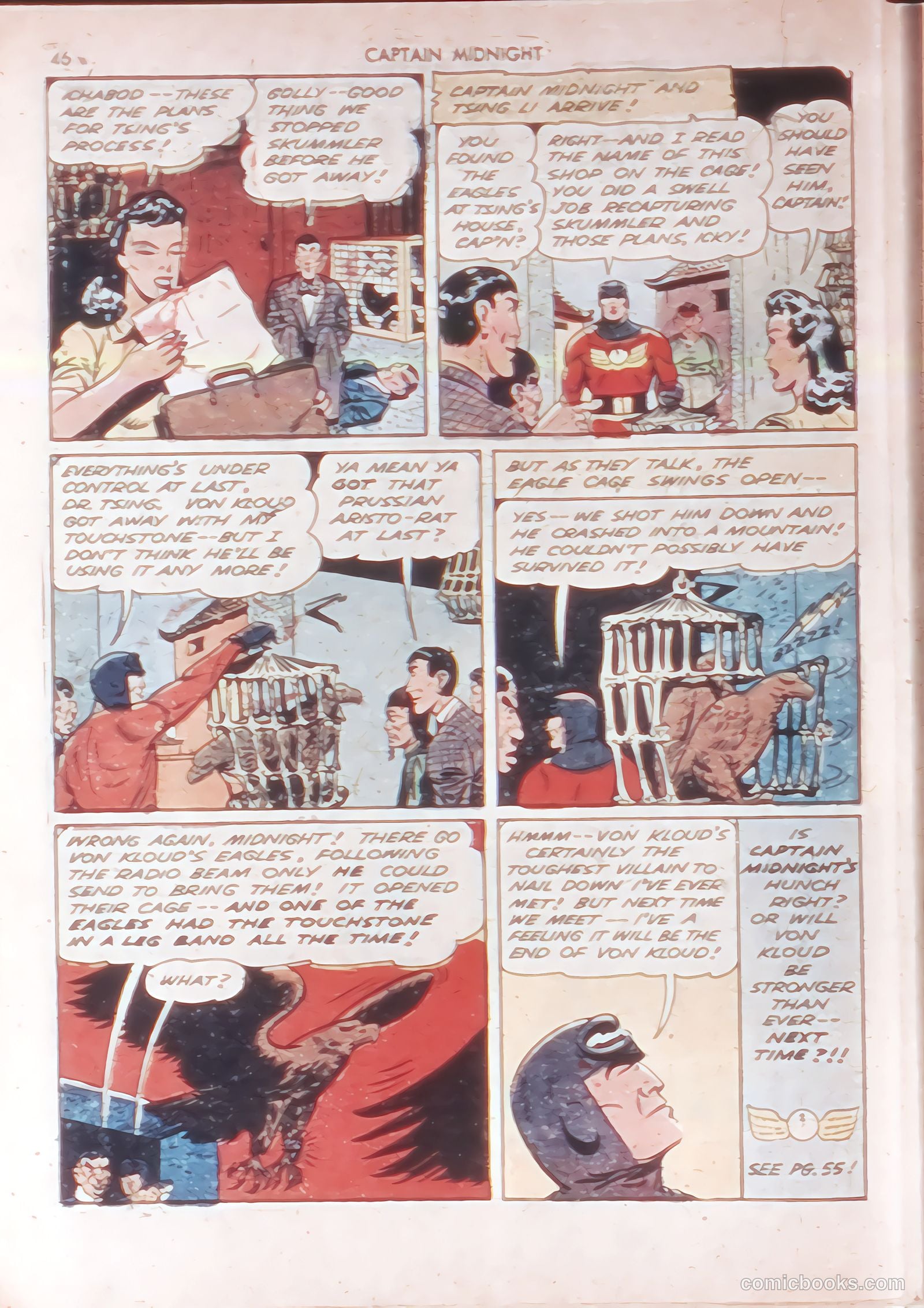 Captain Midnight #14 (1943) — page 44 of 66