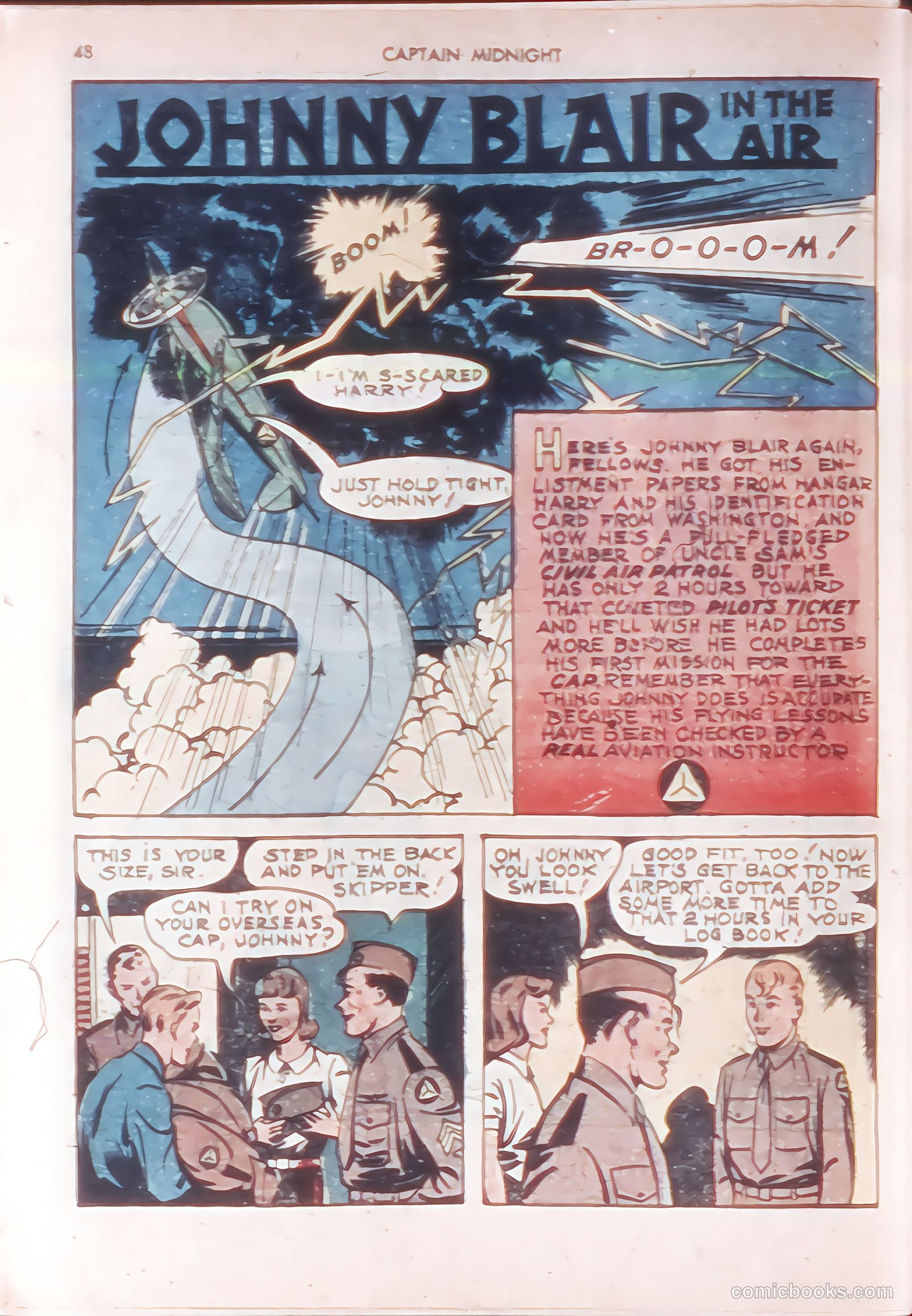 Captain Midnight #14 (1943) — page 46 of 66