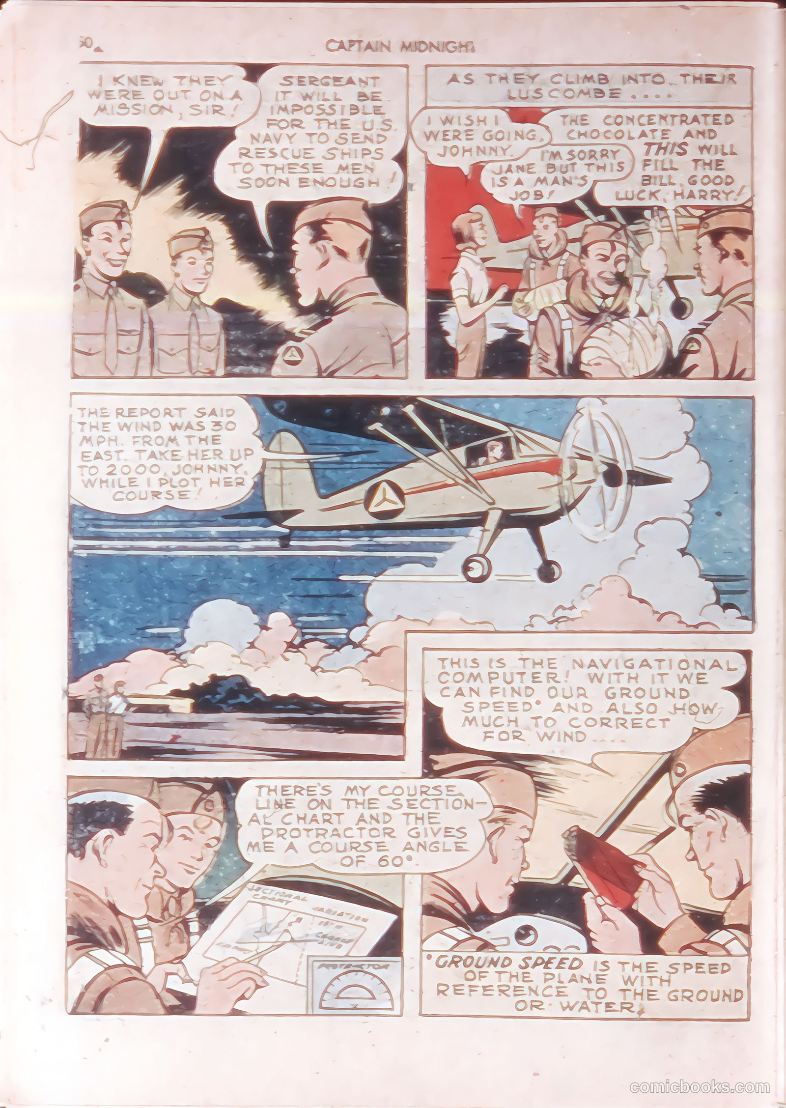 Captain Midnight #14 (1943) — page 48 of 66