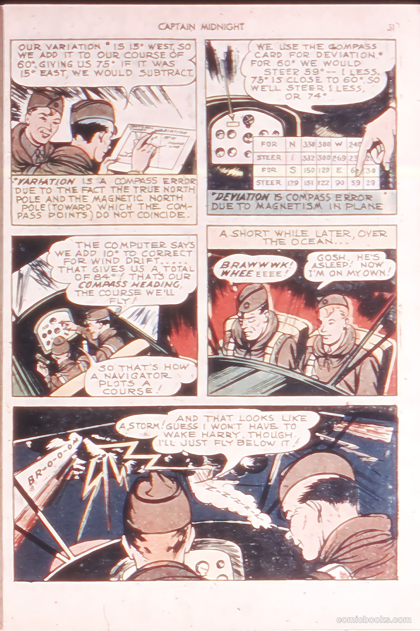 Captain Midnight #14 (1943) — page 49 of 66