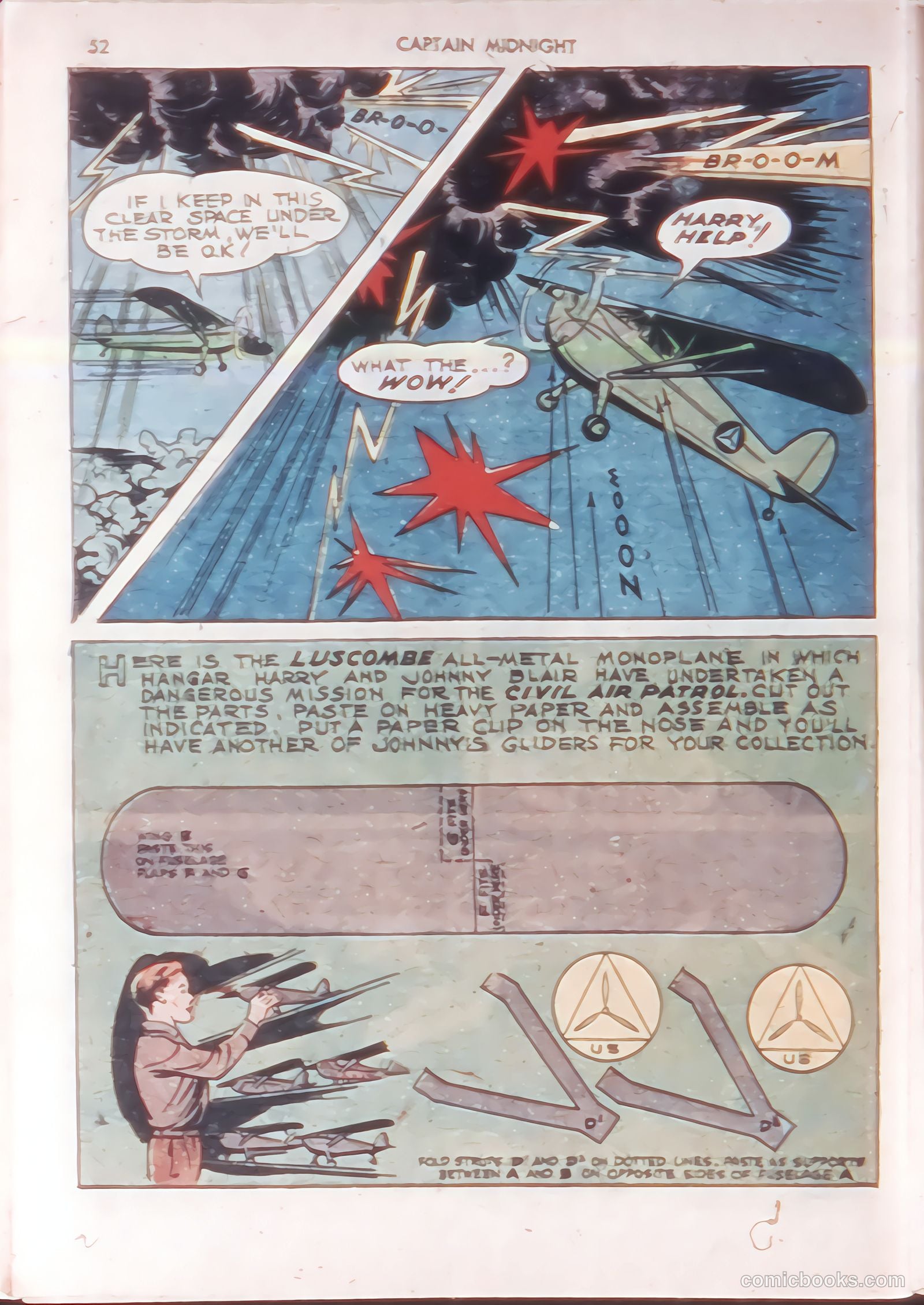 Captain Midnight #14 (1943) — page 50 of 66
