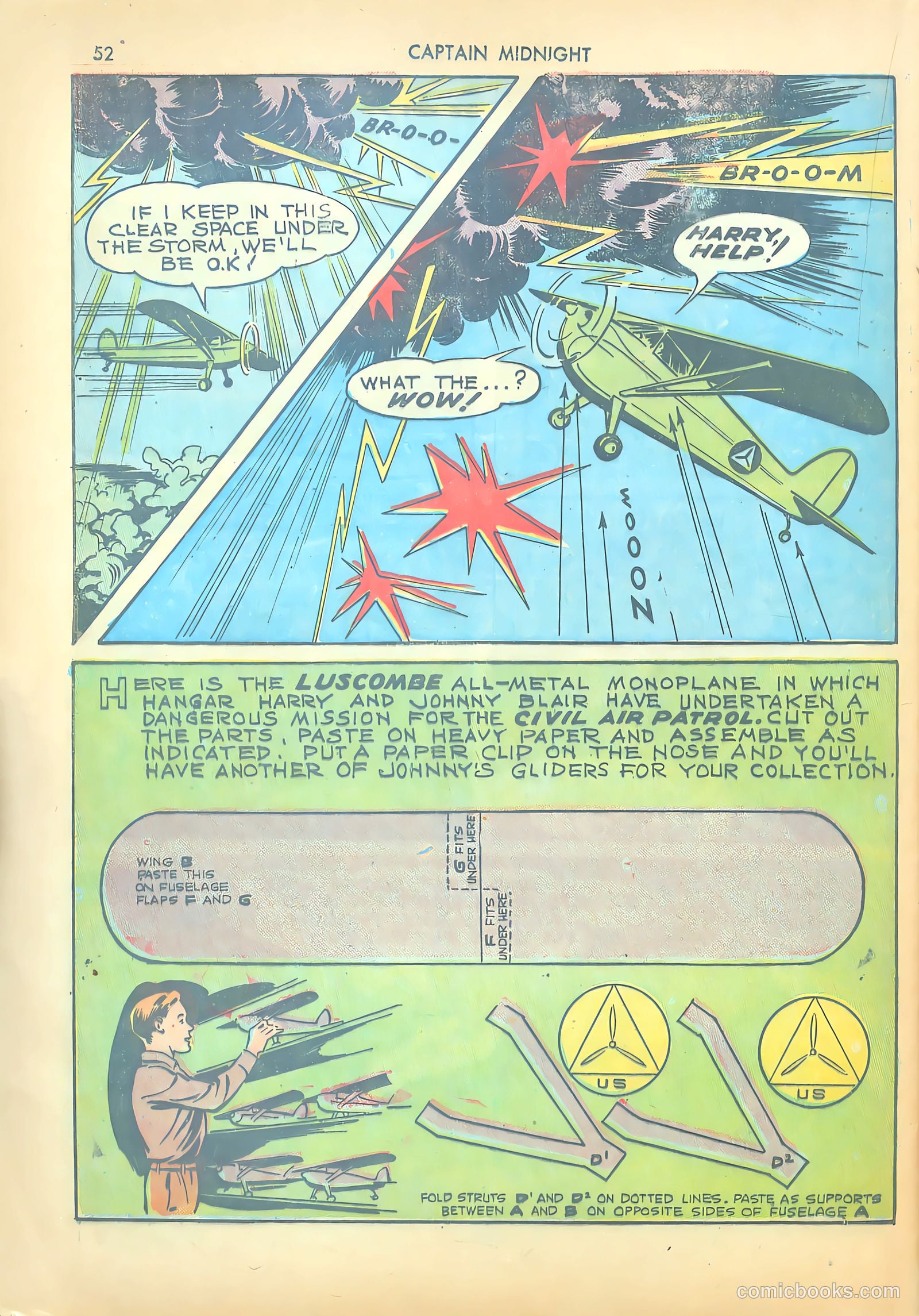 Captain Midnight #14 (1943) — page 51 of 66