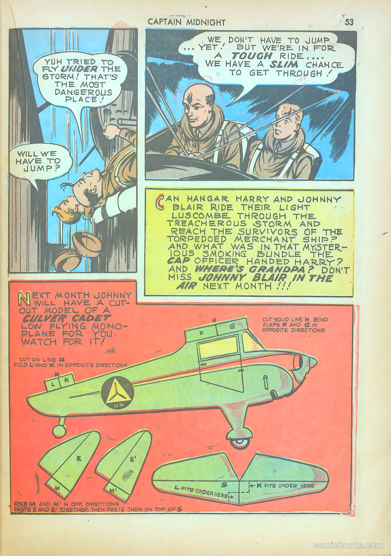 Captain Midnight #14 (1943) — page 52 of 66