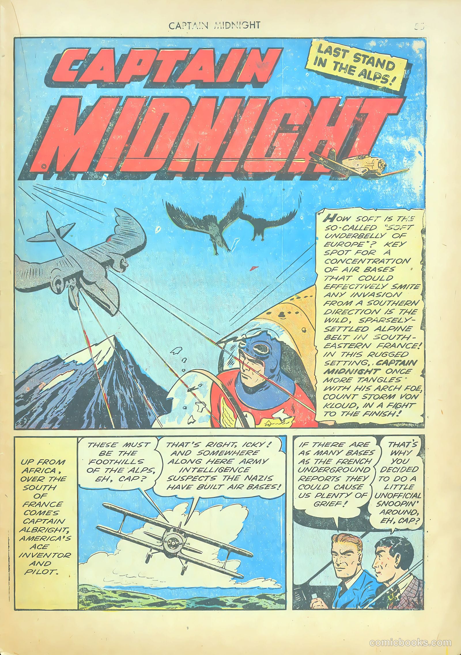 Captain Midnight #14 (1943) — page 54 of 66
