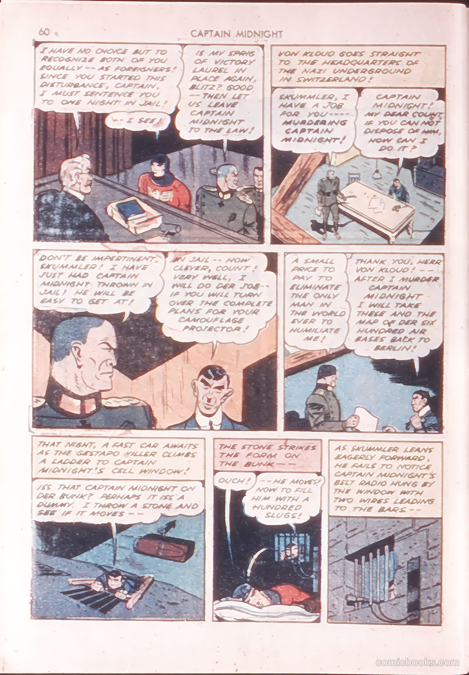 Captain Midnight #14 (1943) — page 58 of 66