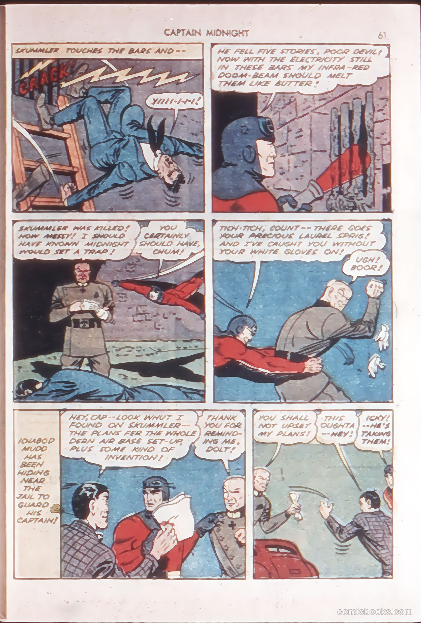 Captain Midnight #14 (1943) — page 59 of 66