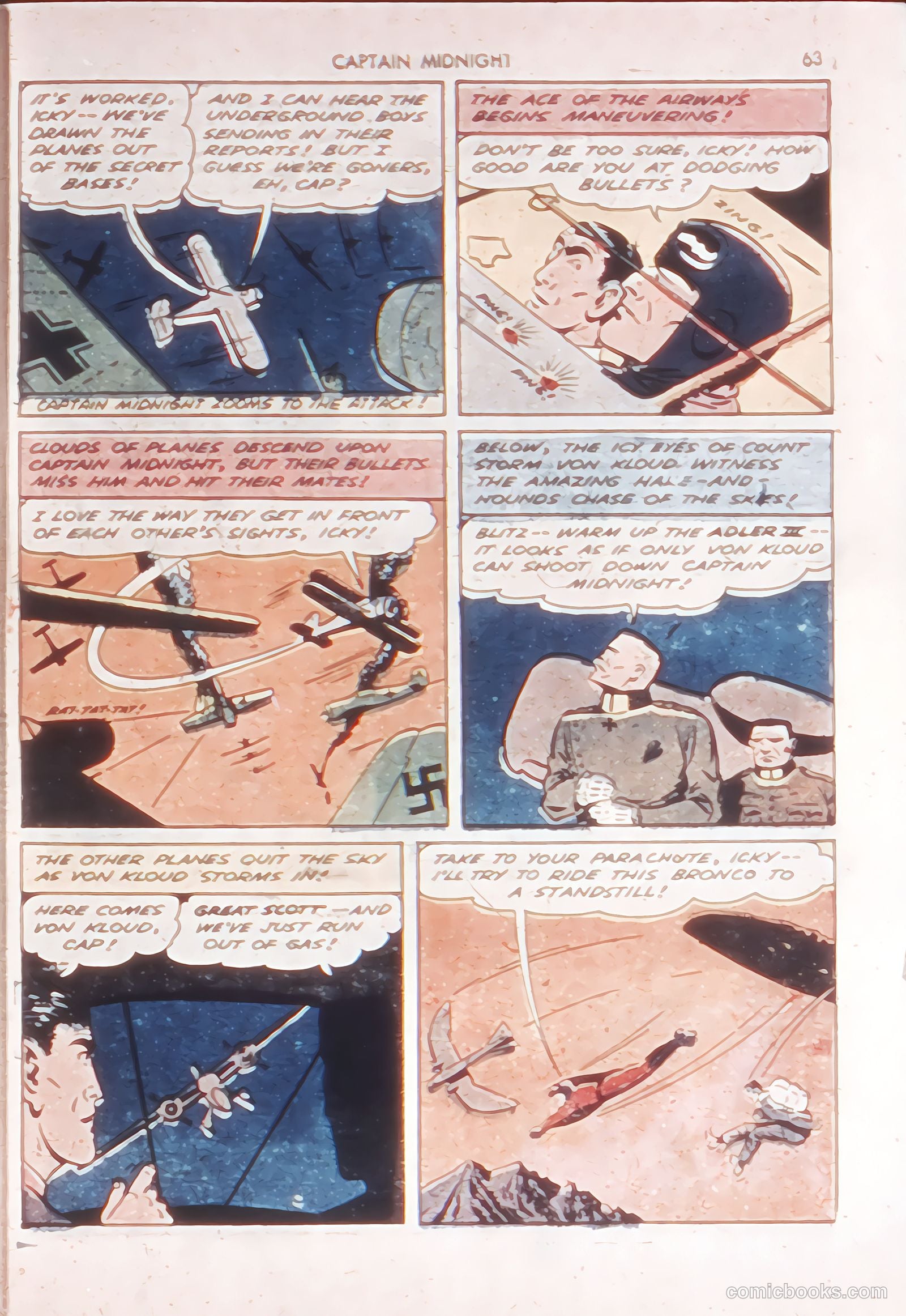 Captain Midnight #14 (1943) — page 61 of 66