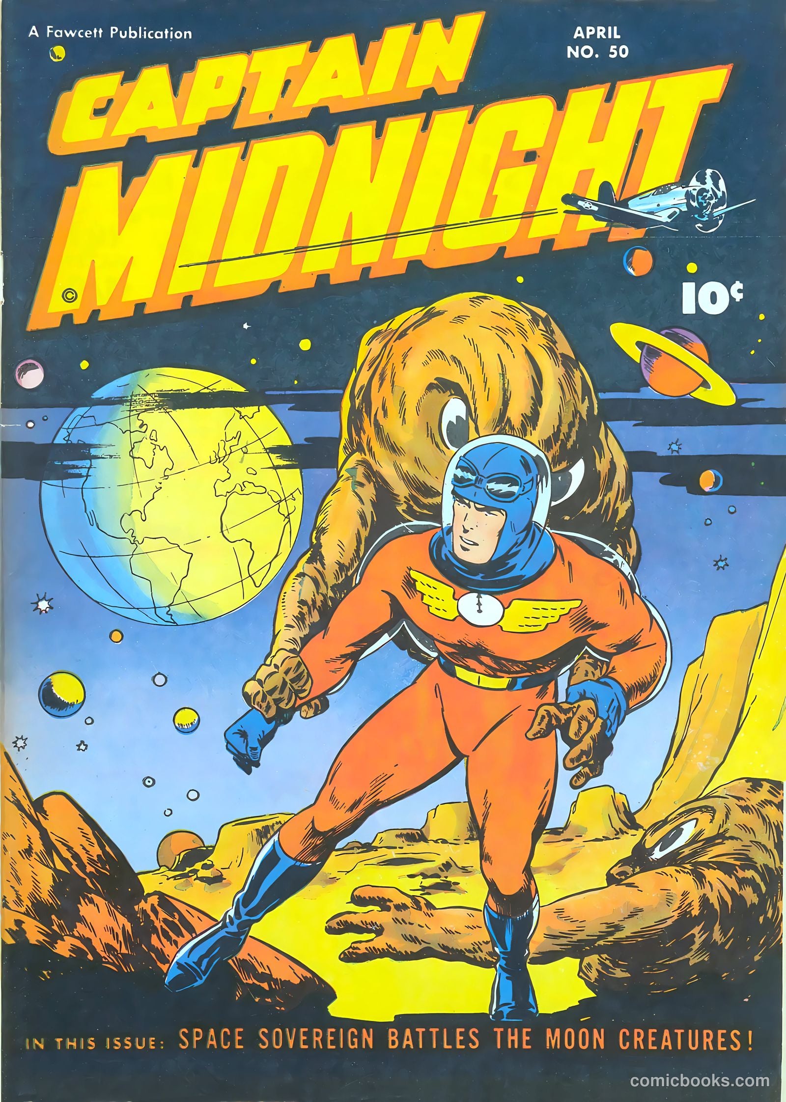 Captain Midnight #50 cover