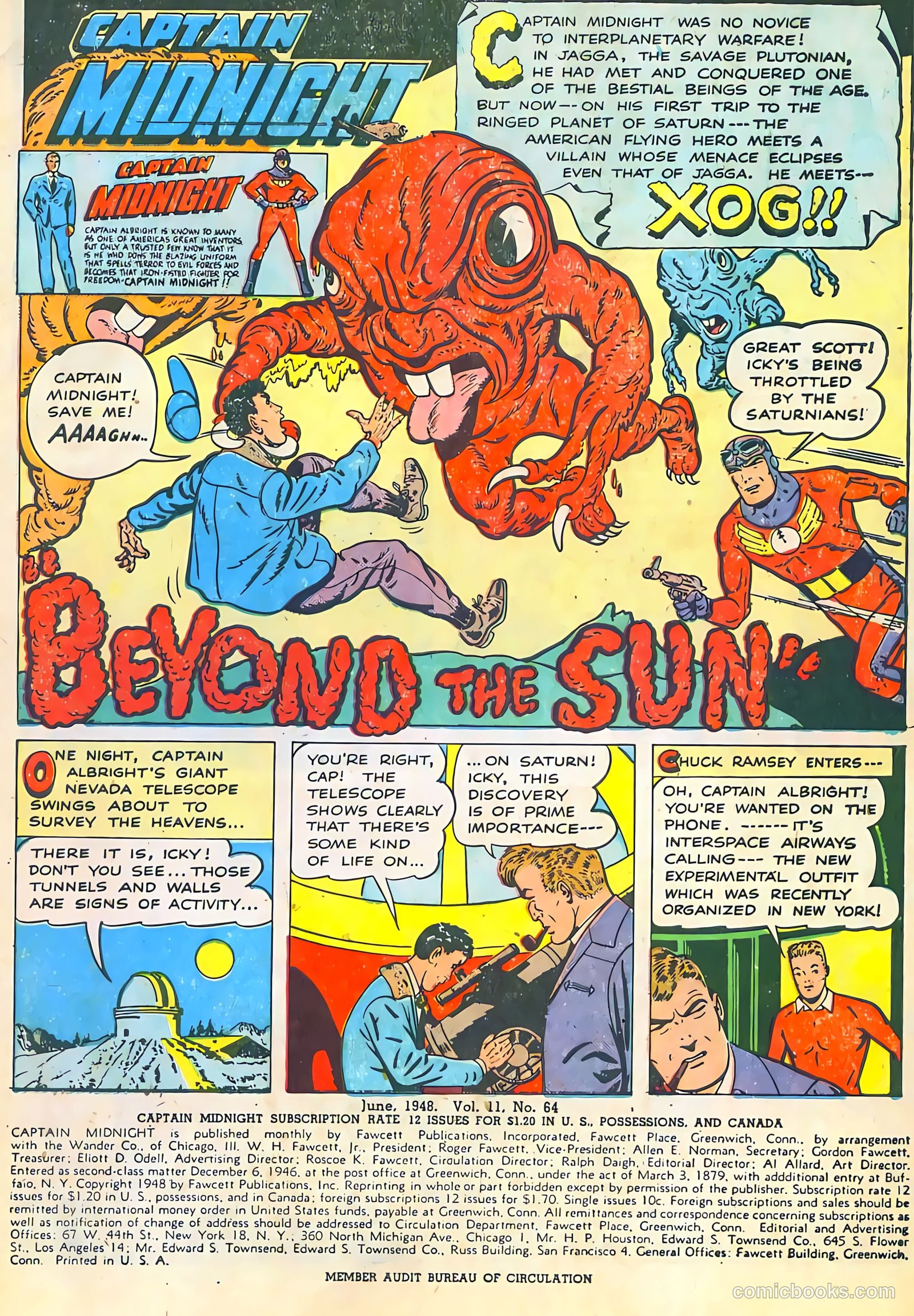 Captain Midnight #64 (1948) — page 2 of 33