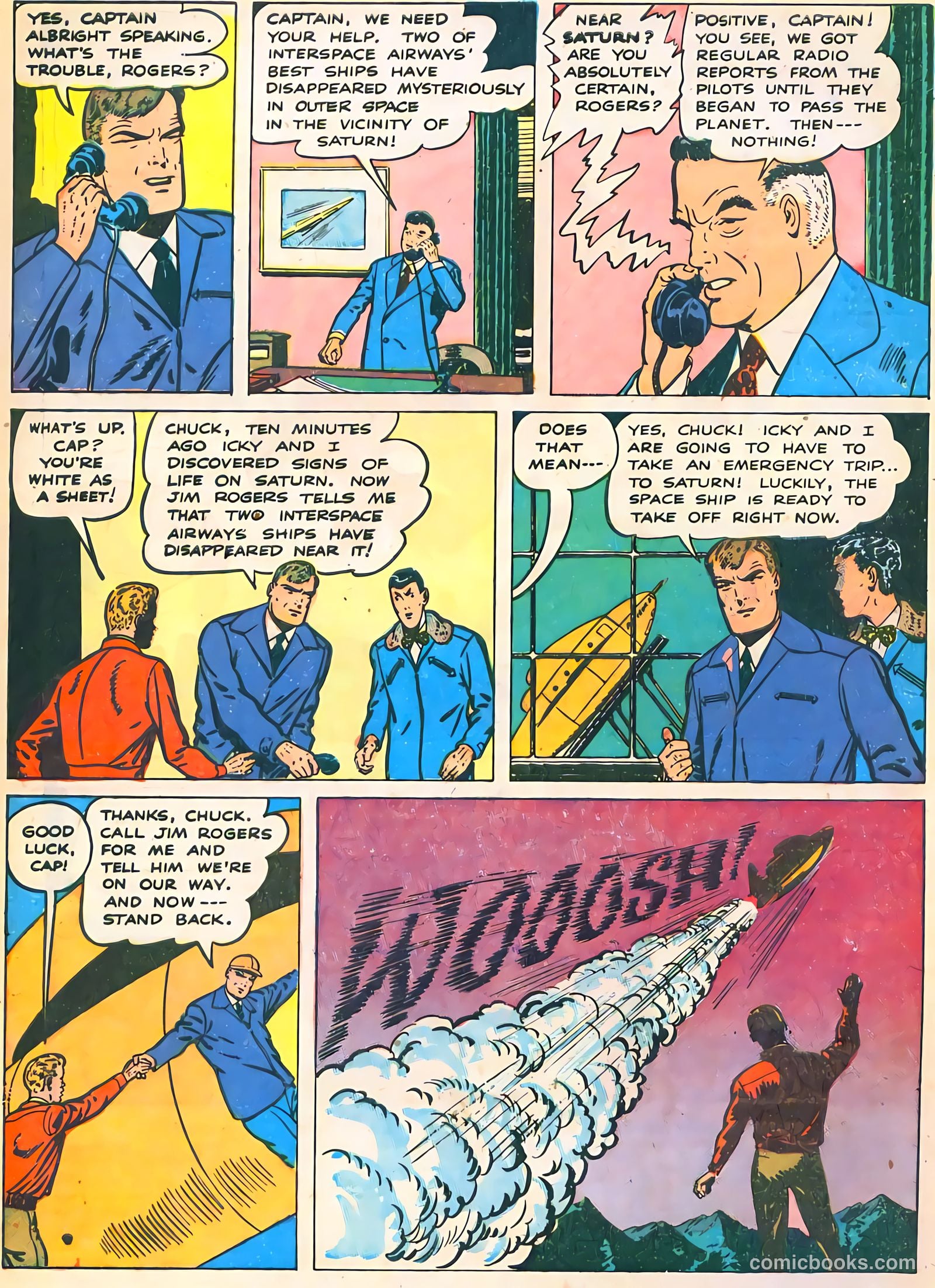 Captain Midnight #64 (1948) — page 3 of 33