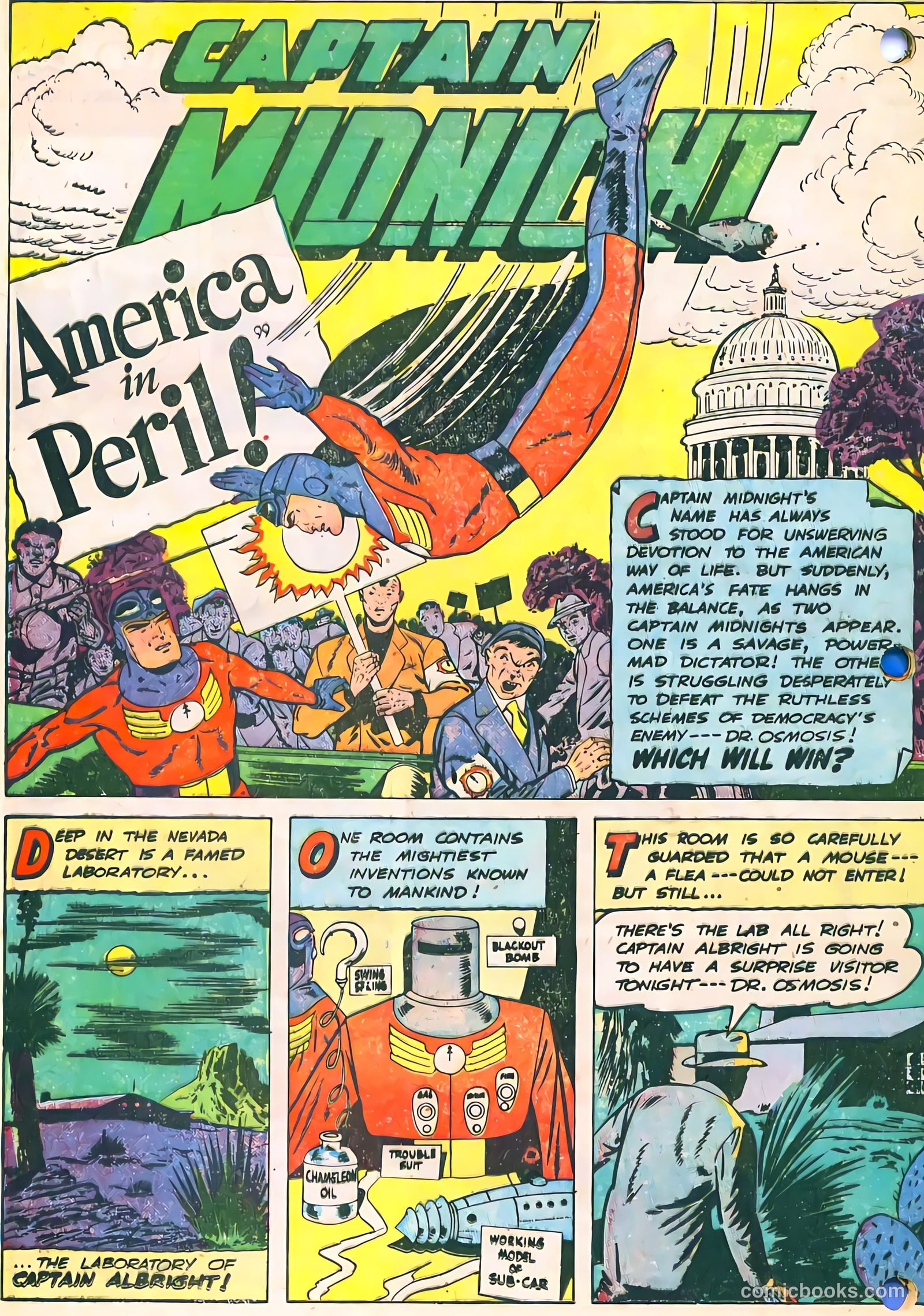 Captain Midnight #64 (1948) — page 23 of 33