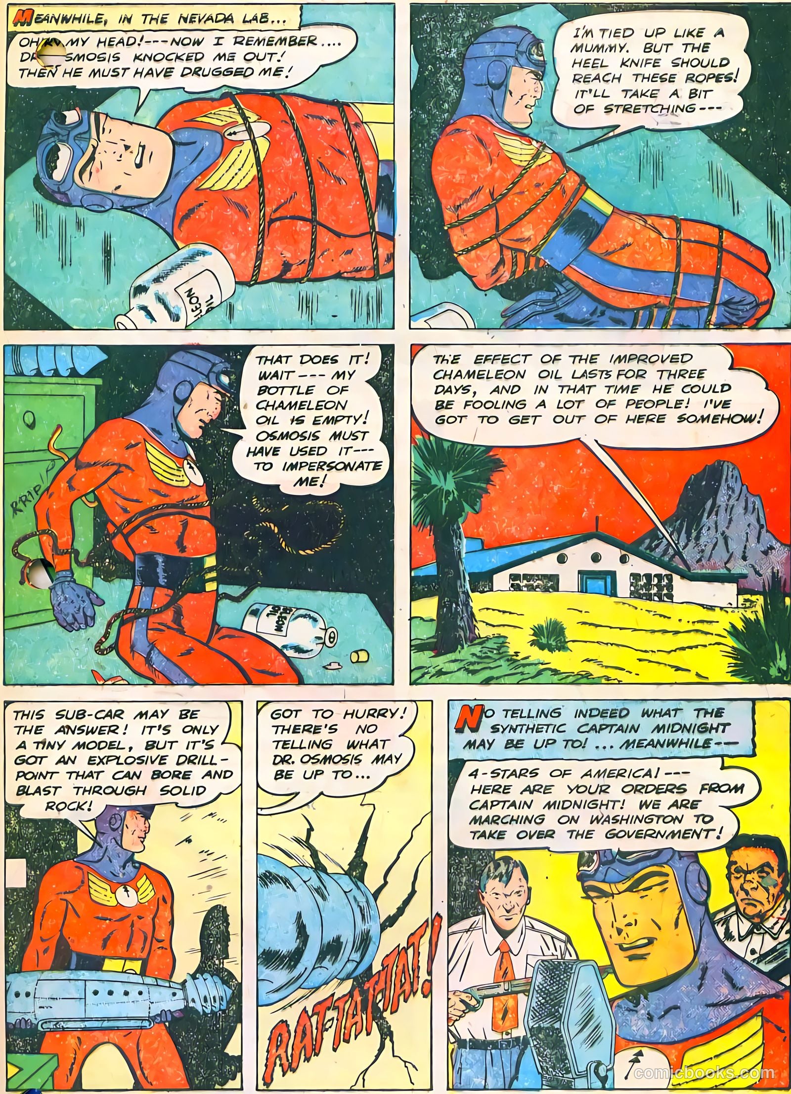 Captain Midnight #64 (1948) — page 28 of 33