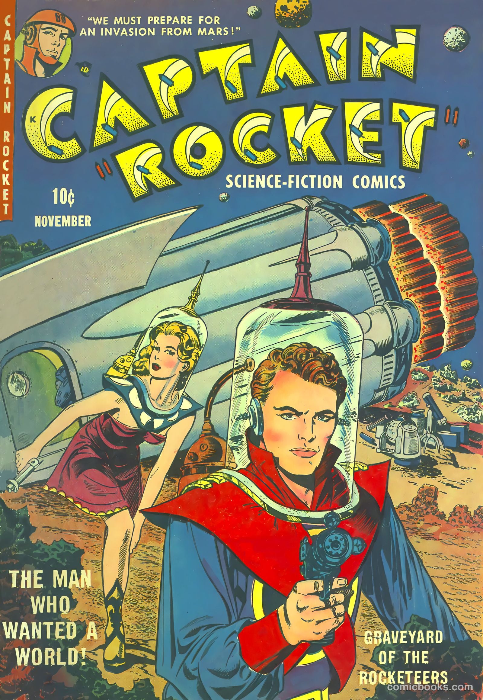 Captain Rocket #1 (1951) — page 1
