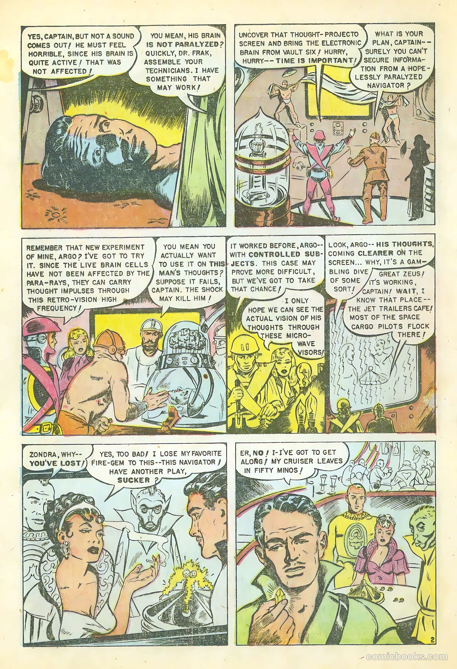 Captain Rocket #1 (1951) — page 4