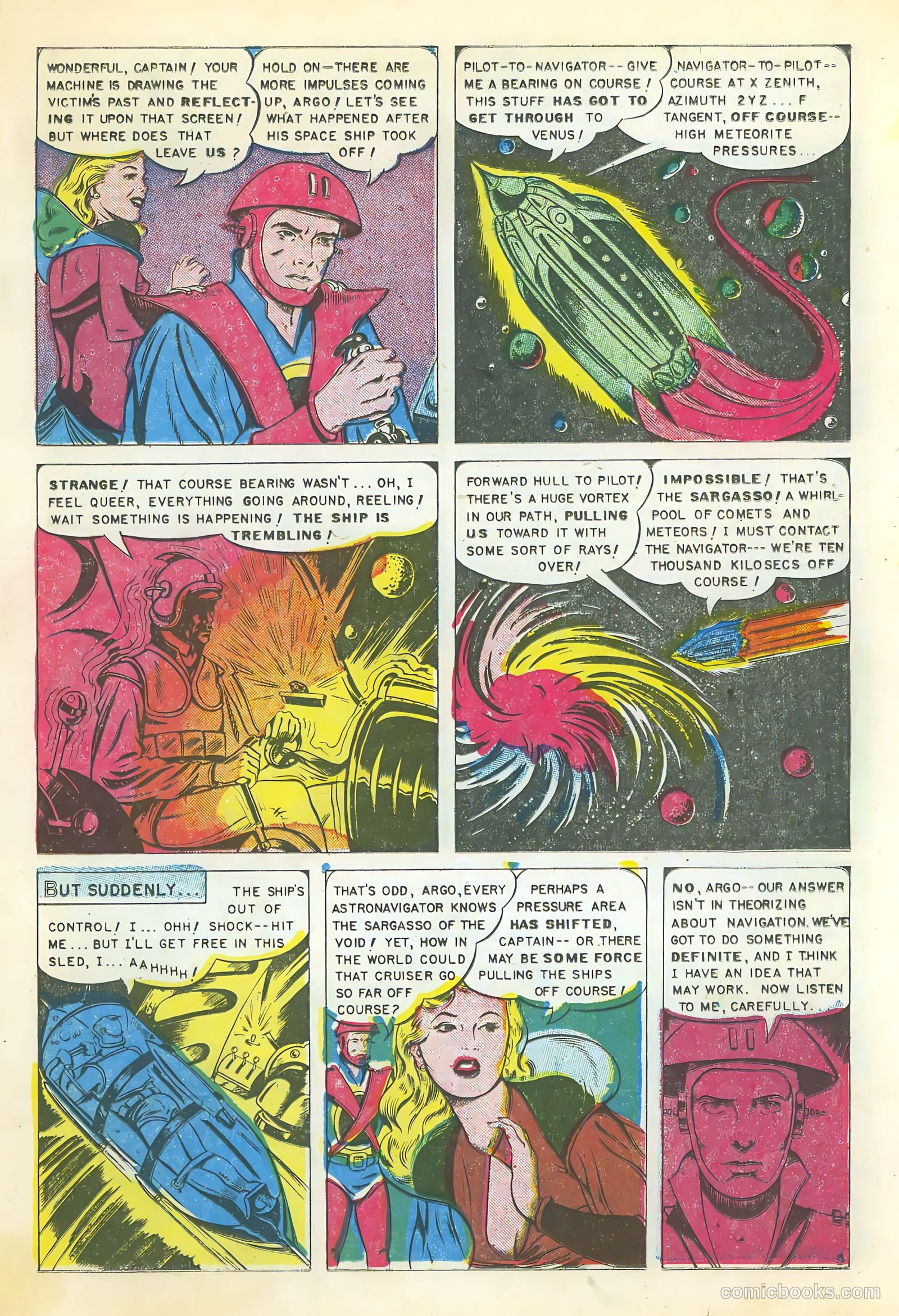 Captain Rocket #1 (1951) — page 5