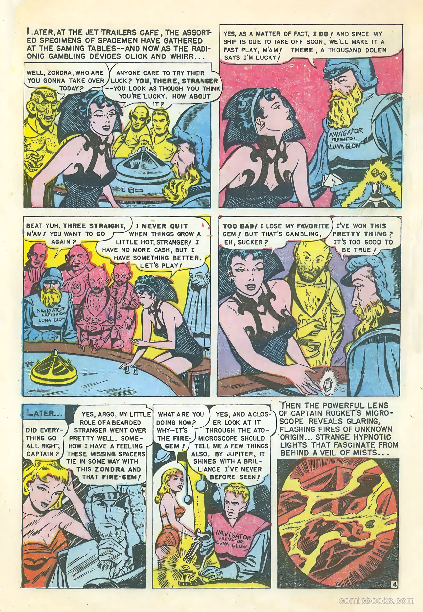 Captain Rocket #1 (1951) — page 6