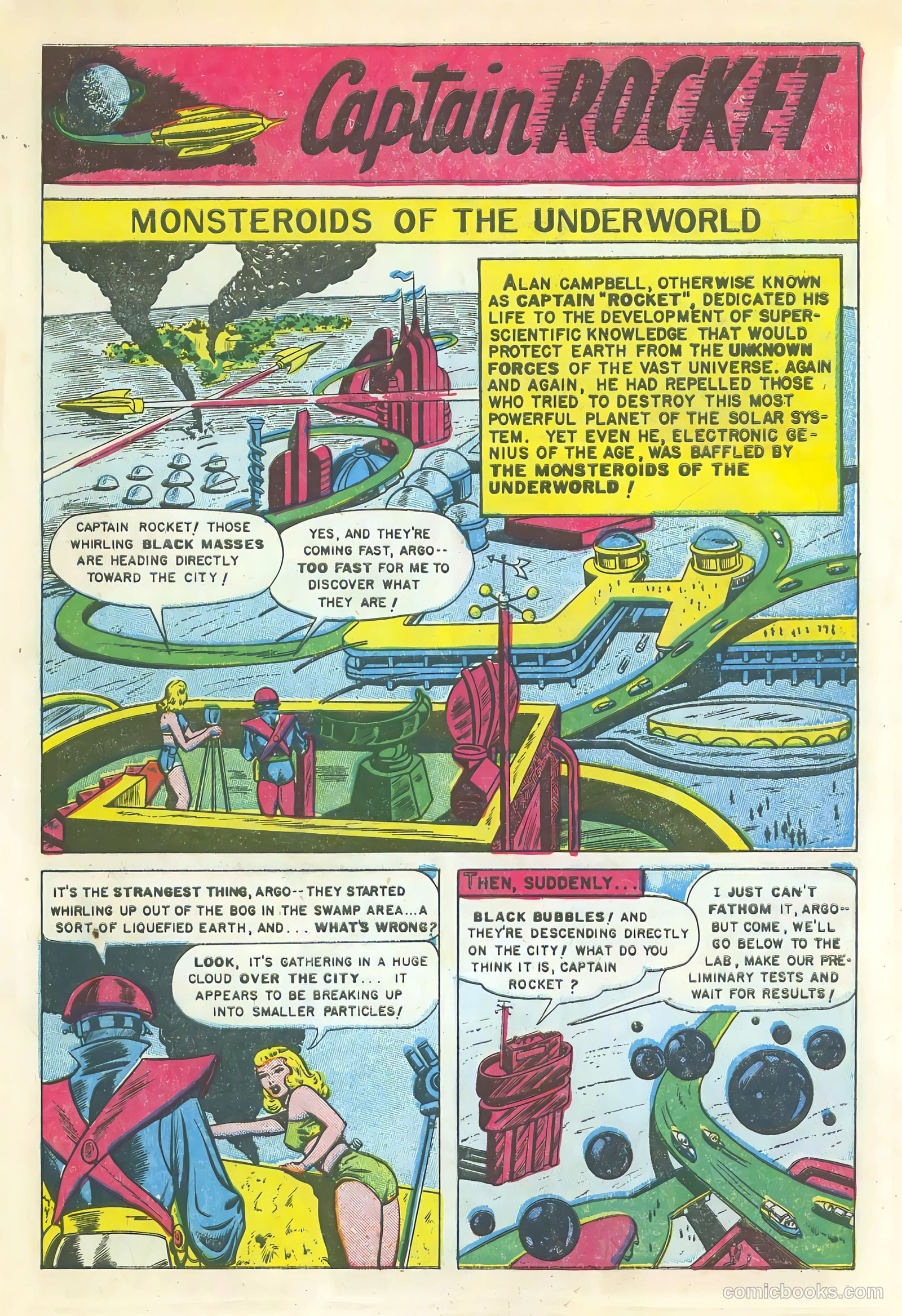 Captain Rocket #1 (1951) — page 11