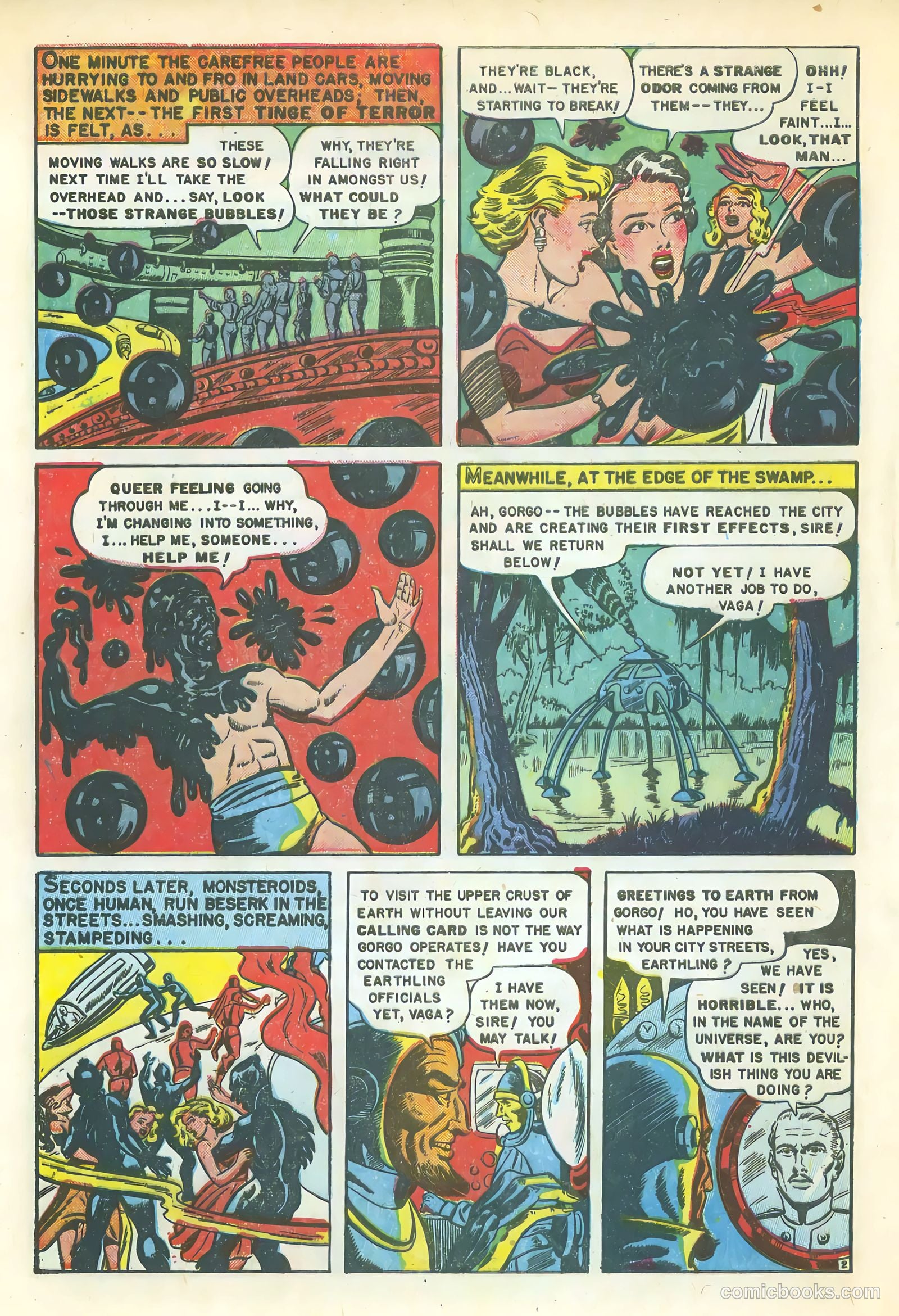 Captain Rocket #1 (1951) — page 12