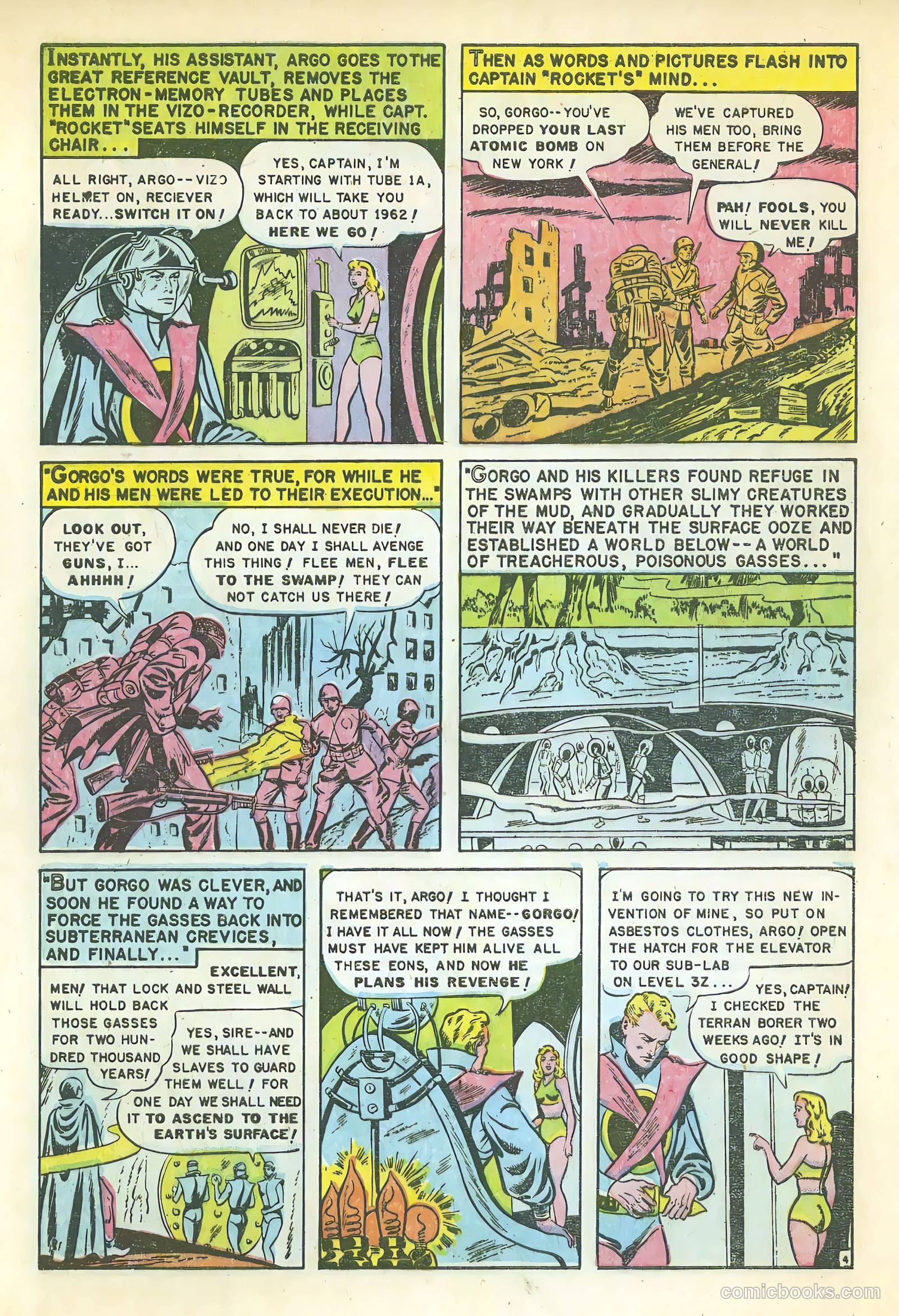 Captain Rocket #1 (1951) — page 14