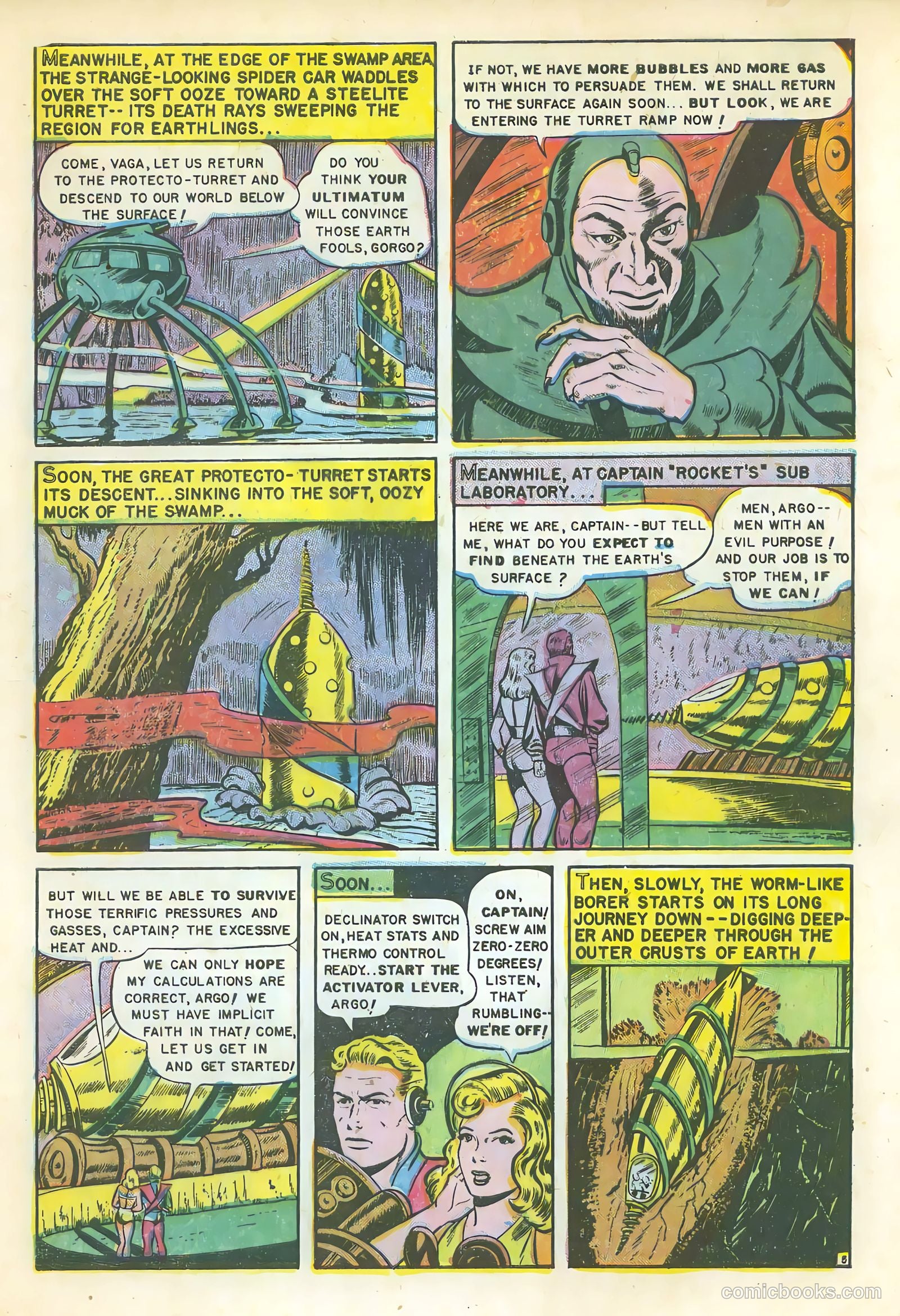 Captain Rocket #1 (1951) — page 15