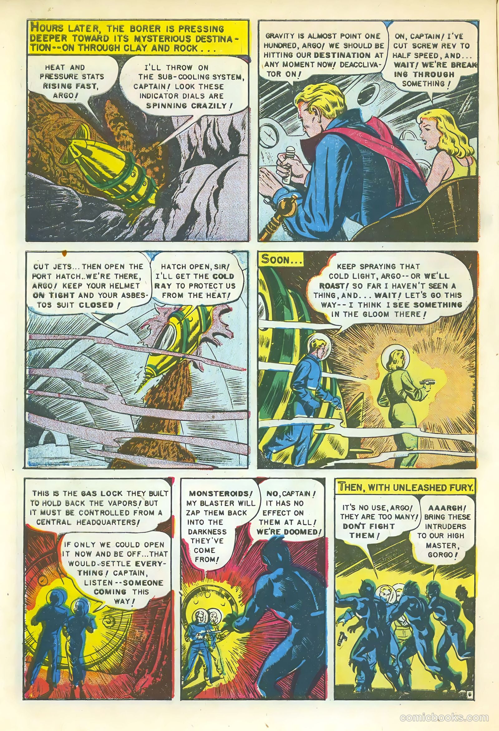 Captain Rocket #1 (1951) — page 16