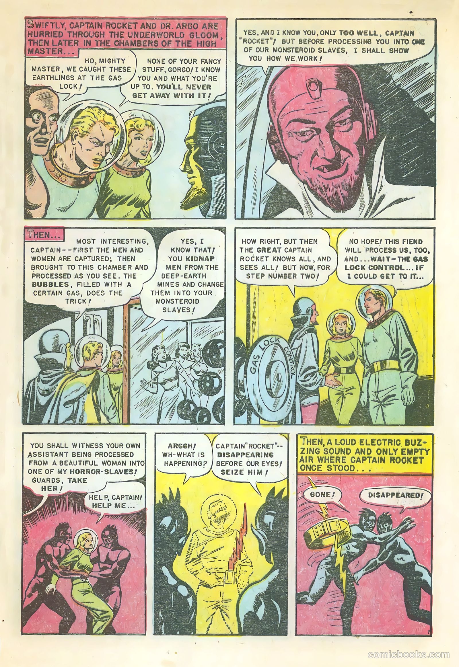 Captain Rocket #1 (1951) — page 17