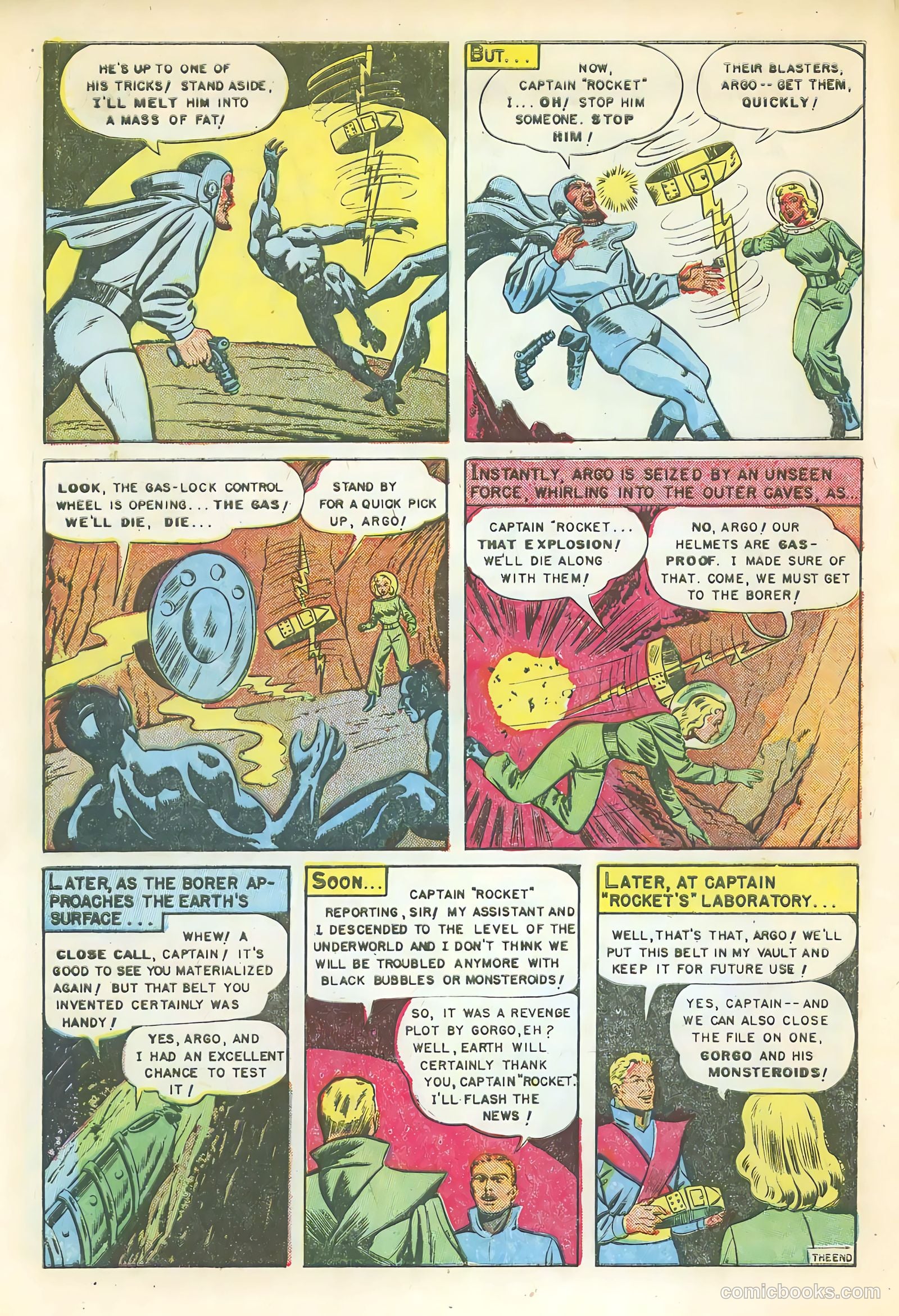 Captain Rocket #1 (1951) — page 18