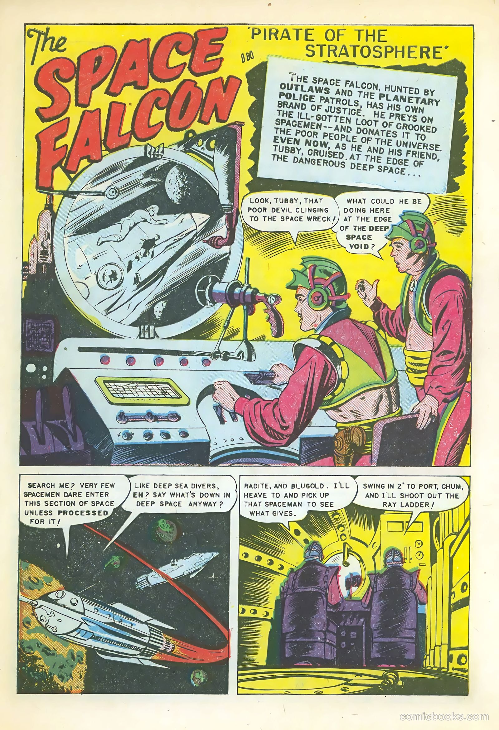 Captain Rocket #1 (1951) — page 21