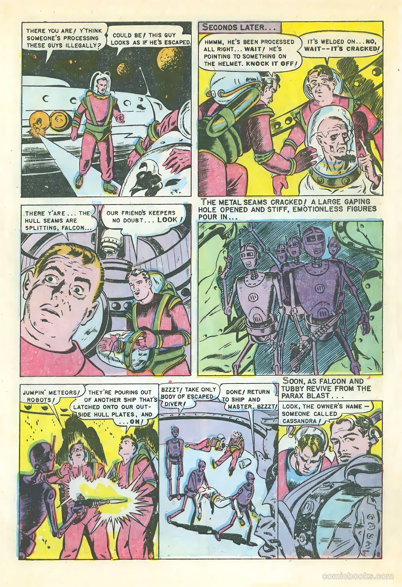 Captain Rocket #1 (1951) — page 22