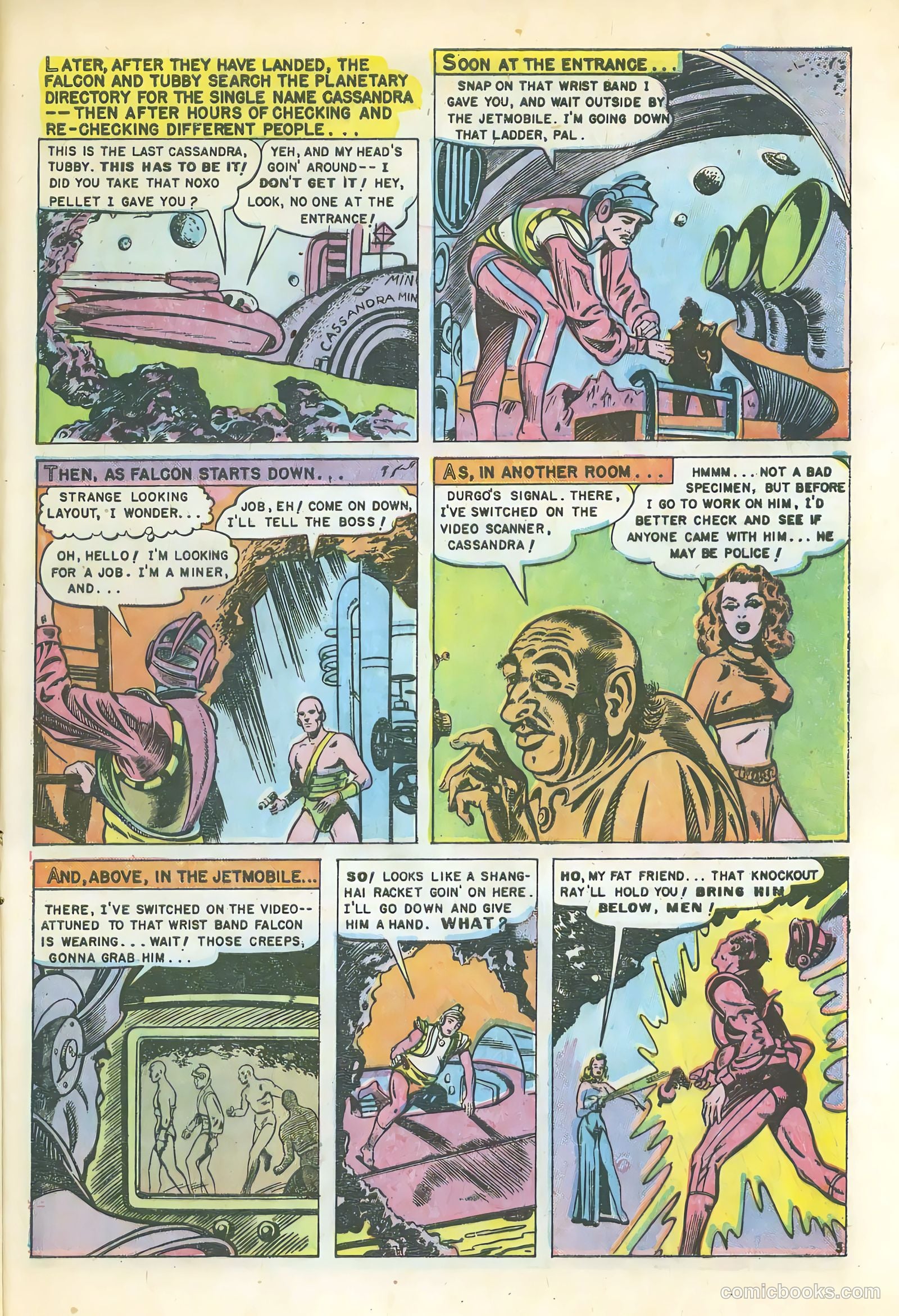 Captain Rocket #1 (1951) — page 23