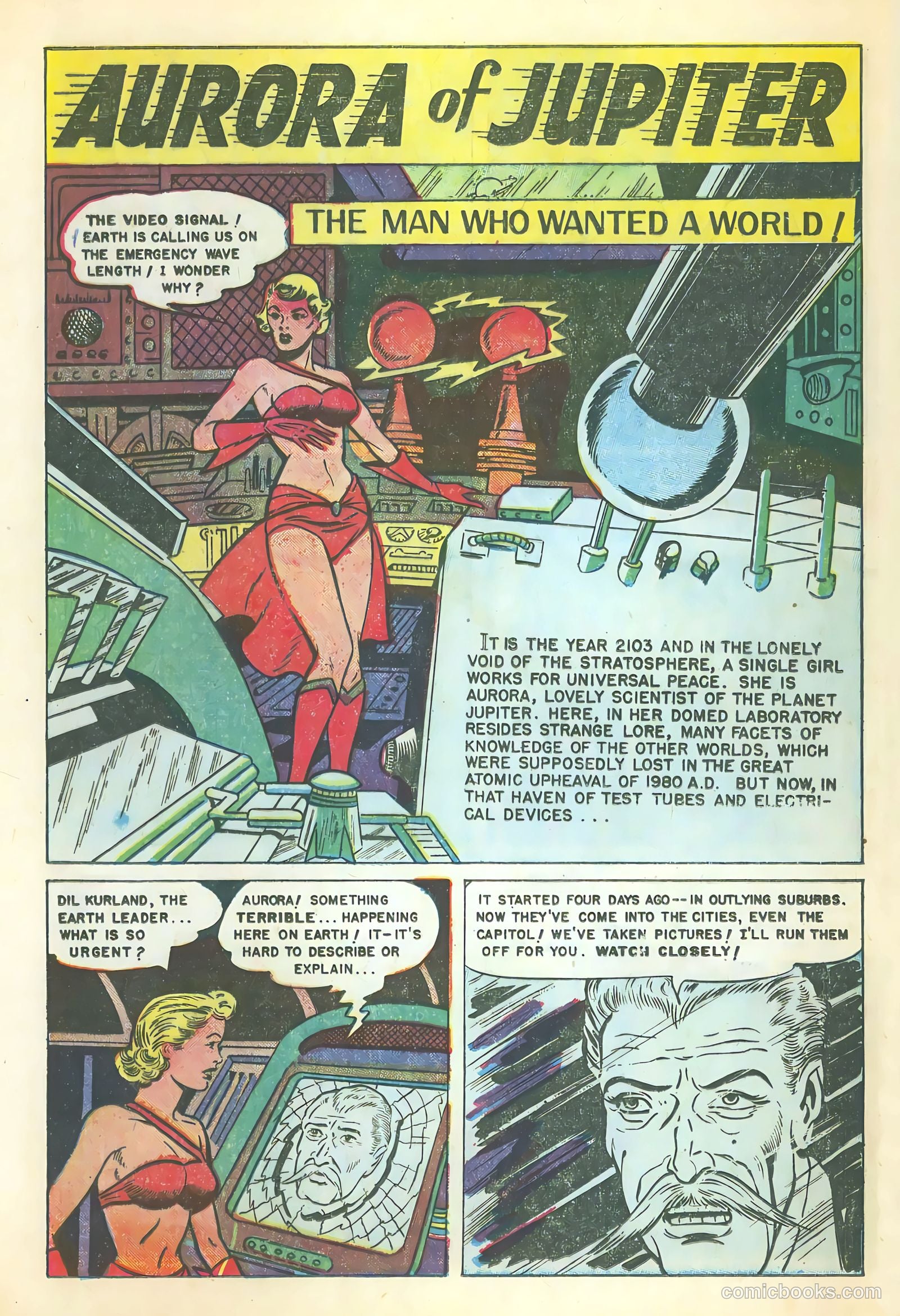 Captain Rocket #1 (1951) — page 28