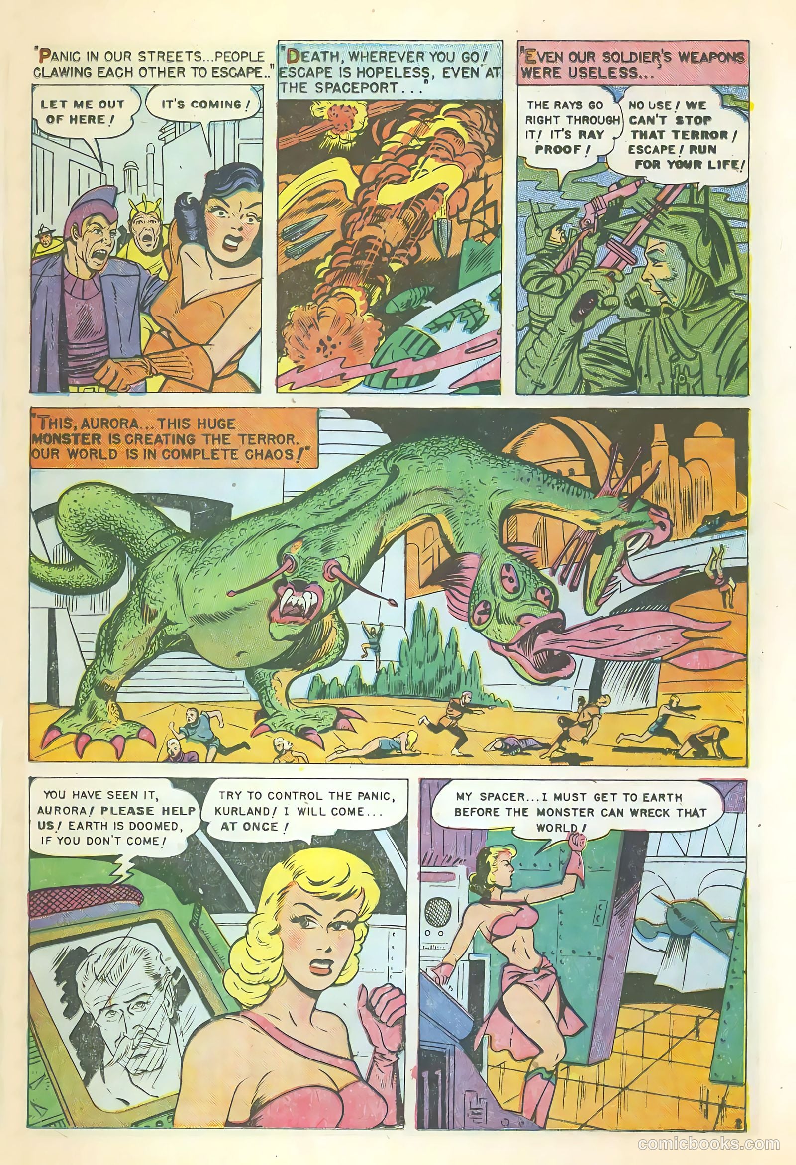 Captain Rocket #1 (1951) — page 29