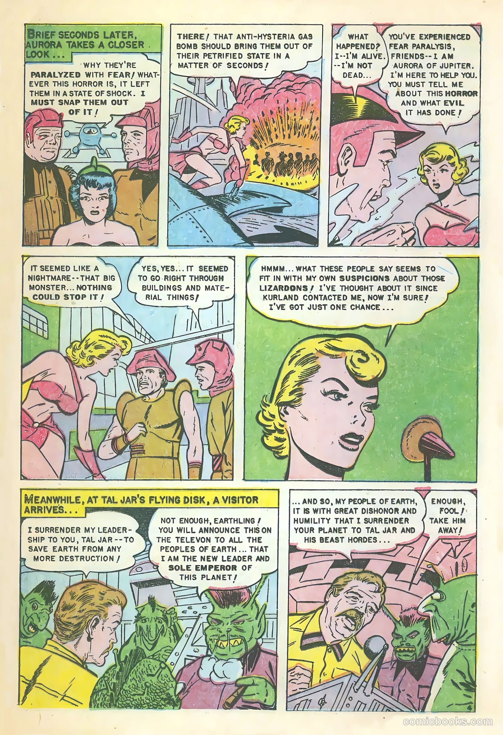 Captain Rocket #1 (1951) — page 31
