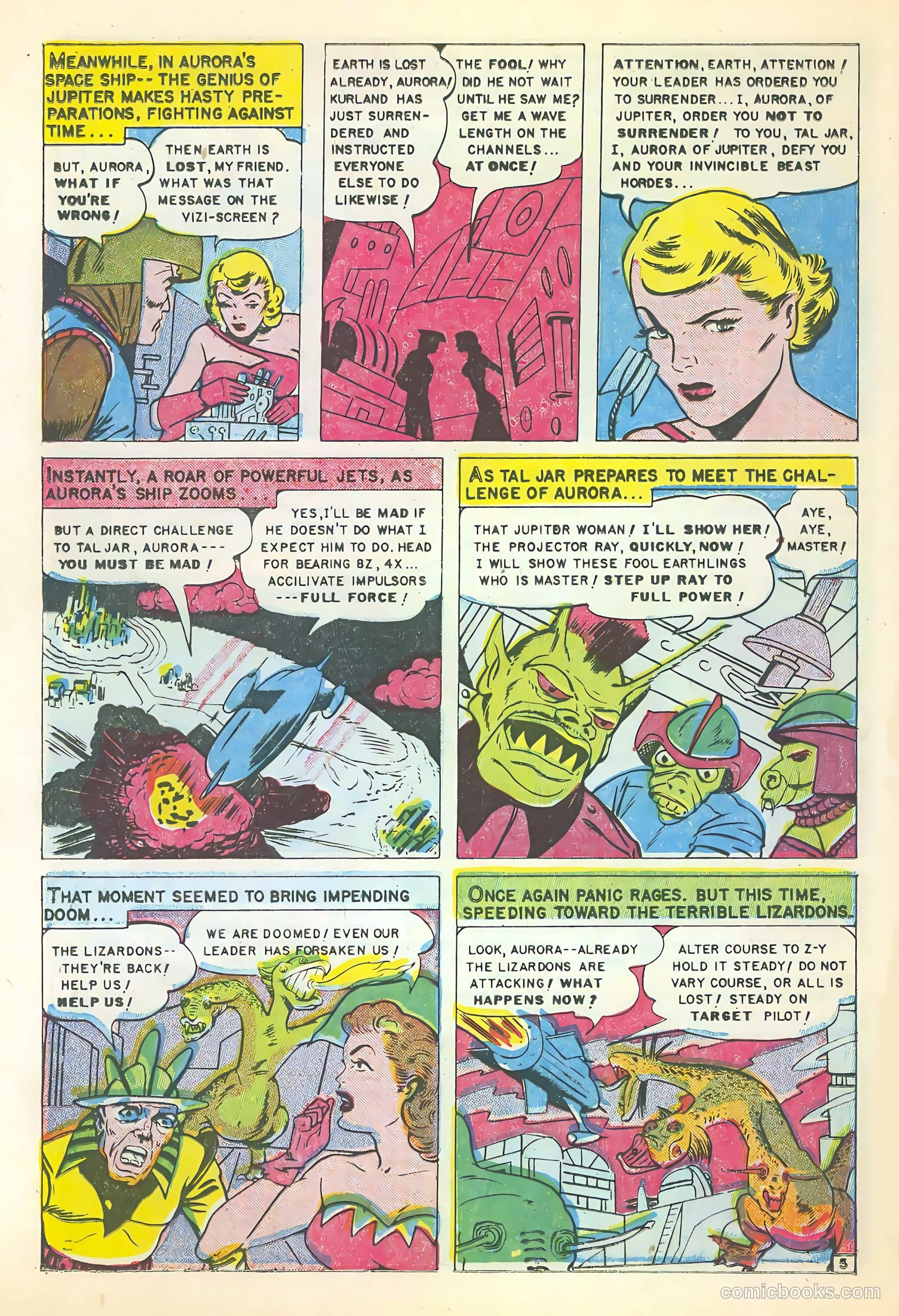 Captain Rocket #1 (1951) — page 32