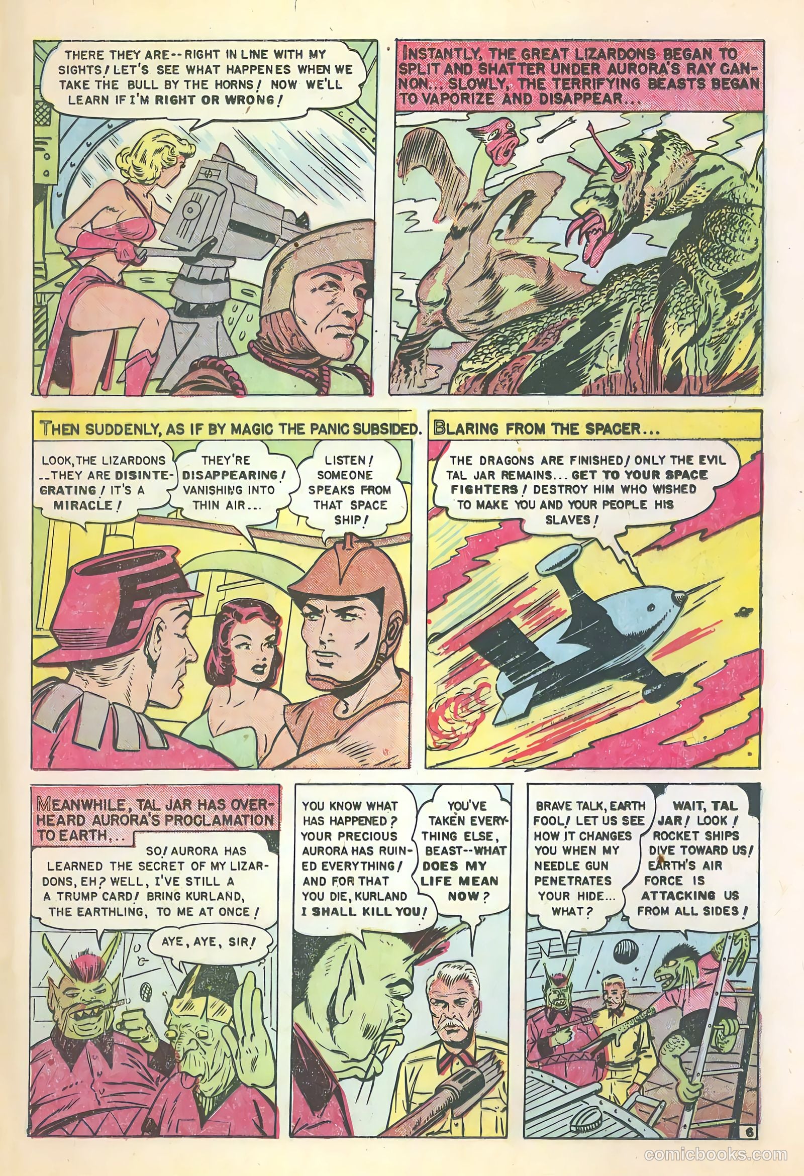 Captain Rocket #1 (1951) — page 33