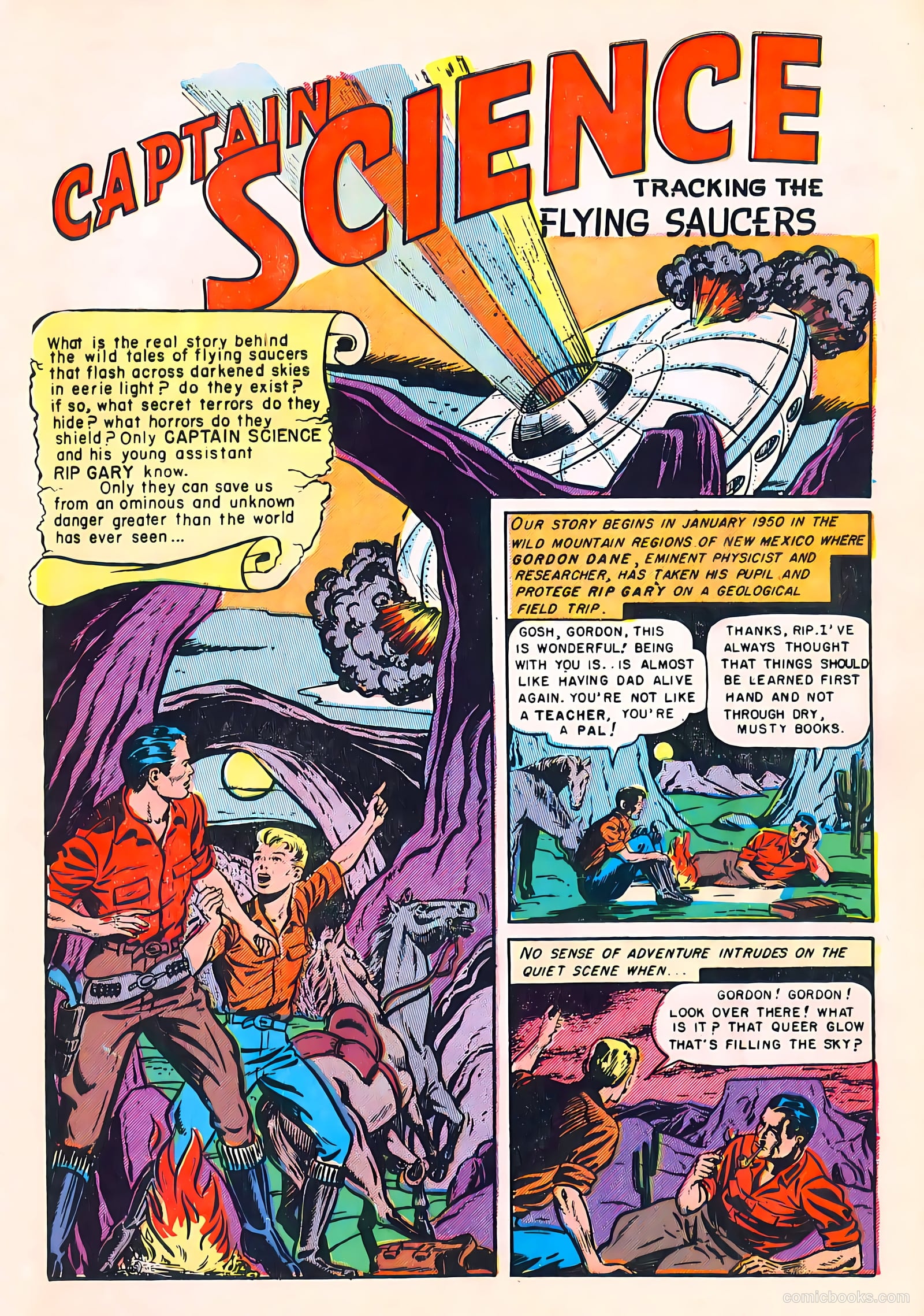 Captain Science #1 (1950) — page 3