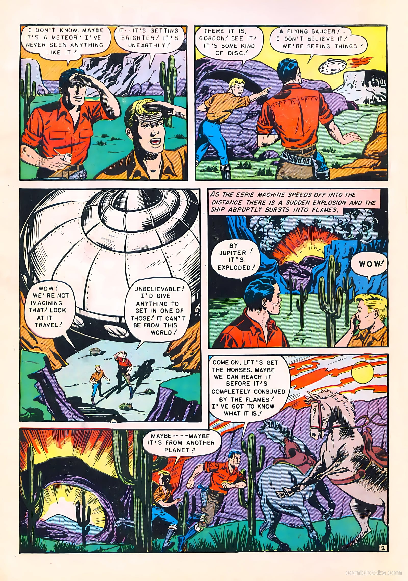 Captain Science #1 (1950) — page 4