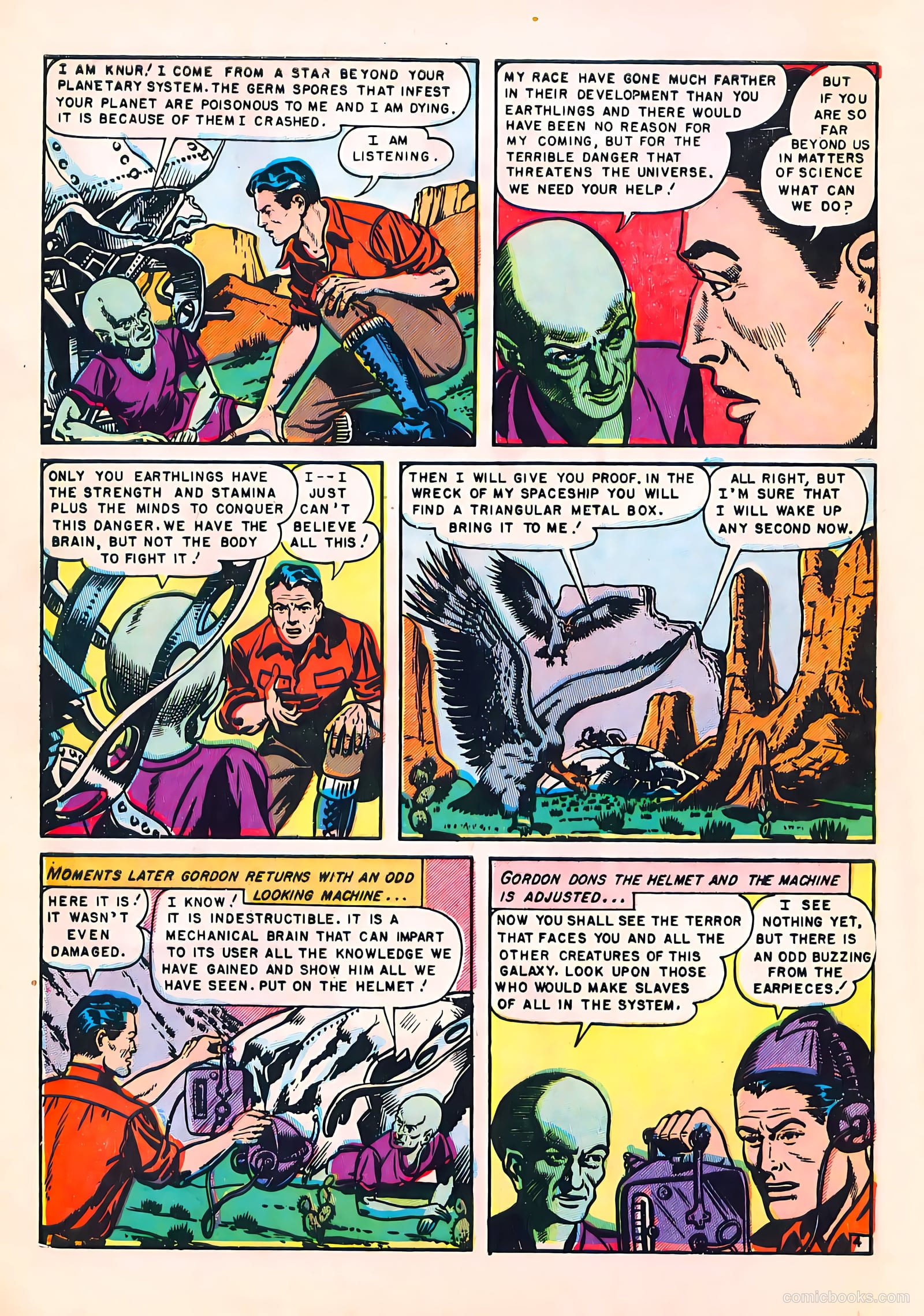 Captain Science #1 (1950) — page 6