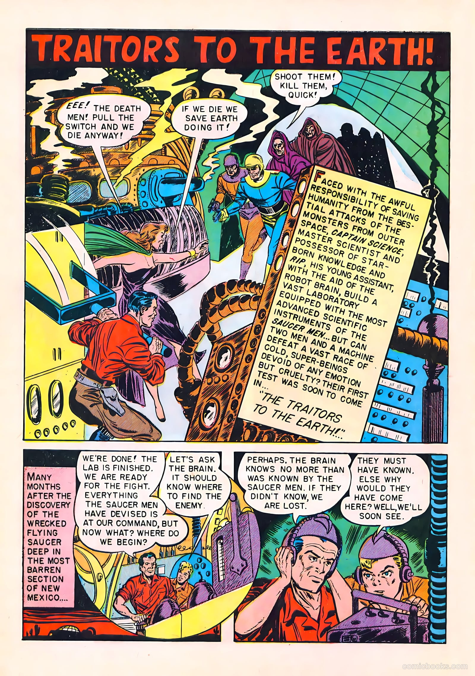 Captain Science #1 (1950) — page 10