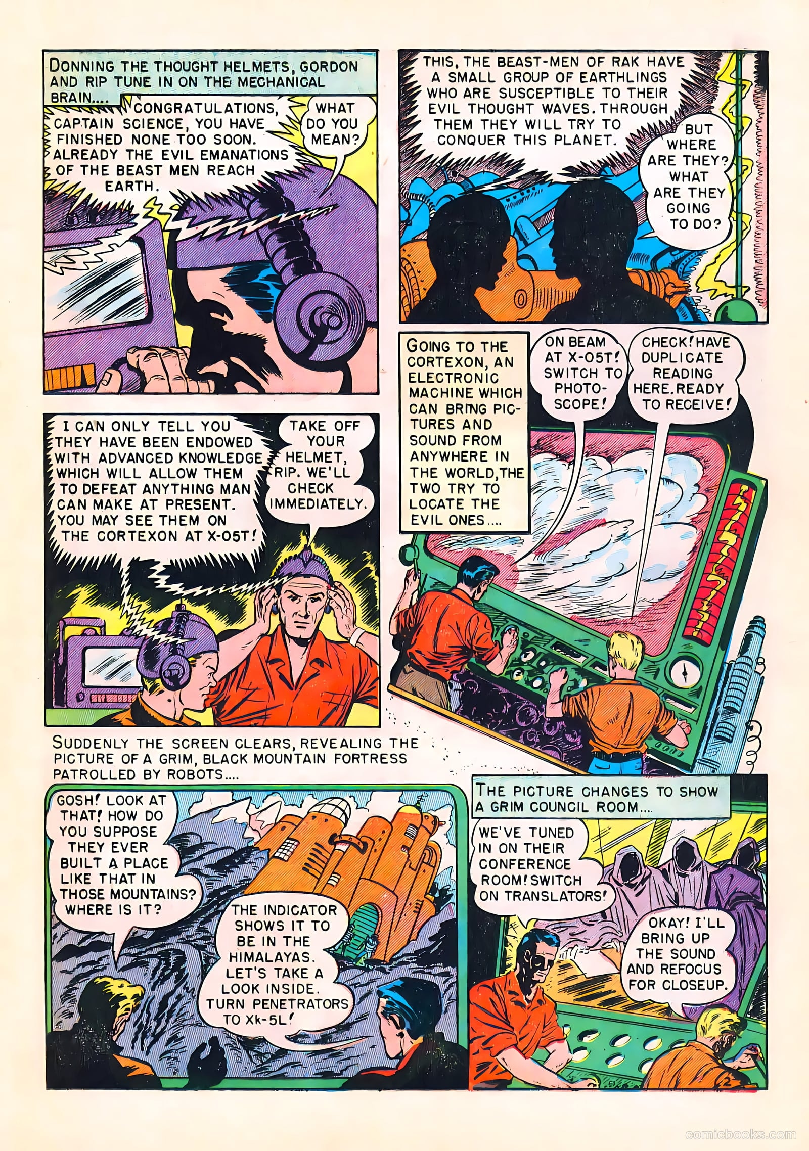 Captain Science #1 (1950) — page 11